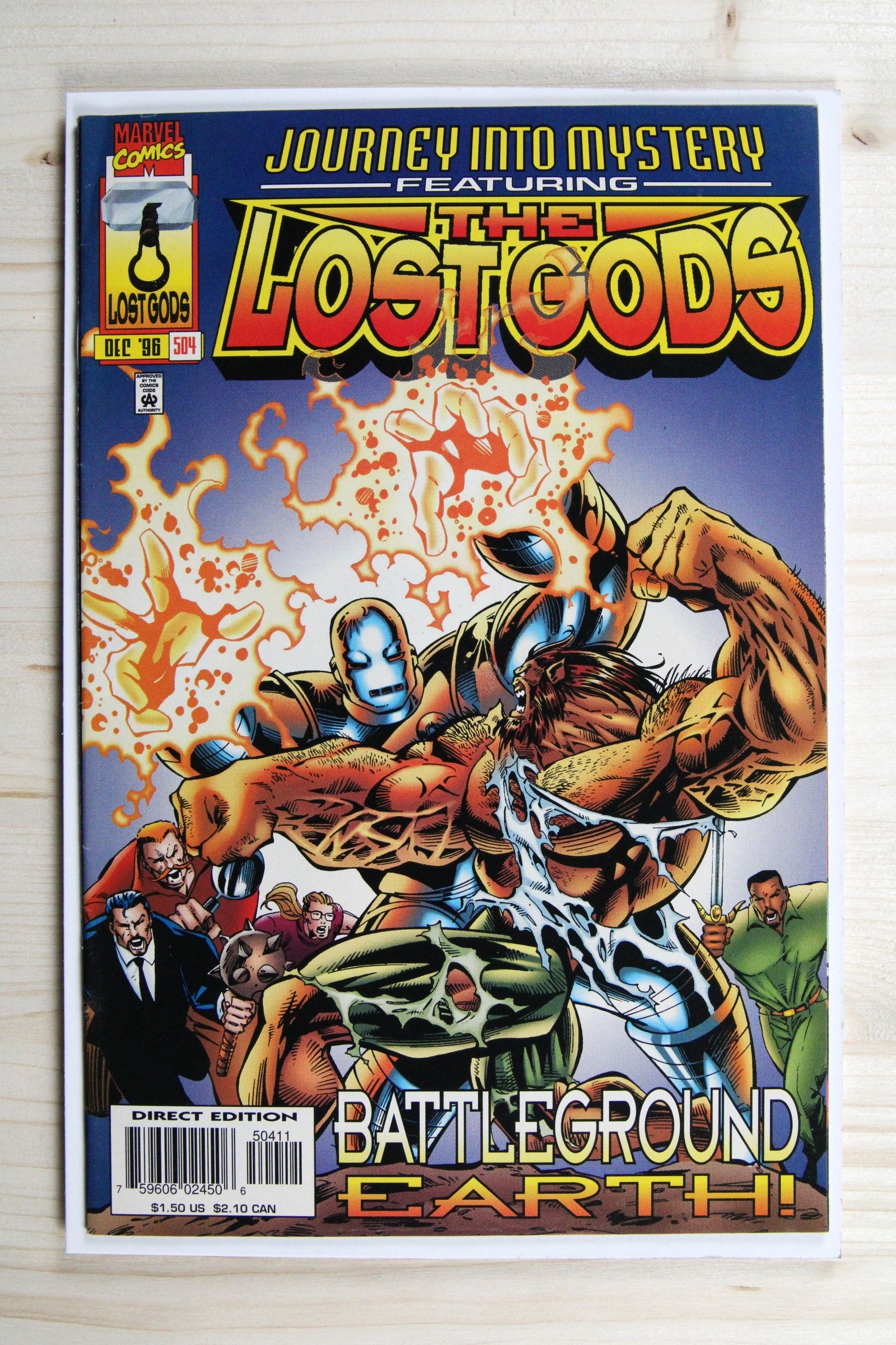 Journey into Mystery #504 – Marvel (1996) 9.2 NM- The Lost Gods