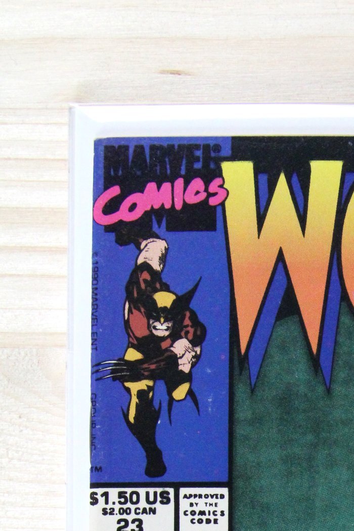 Wolverine #23 – Marvel (1990) 8.5 VF+ John Byrne art