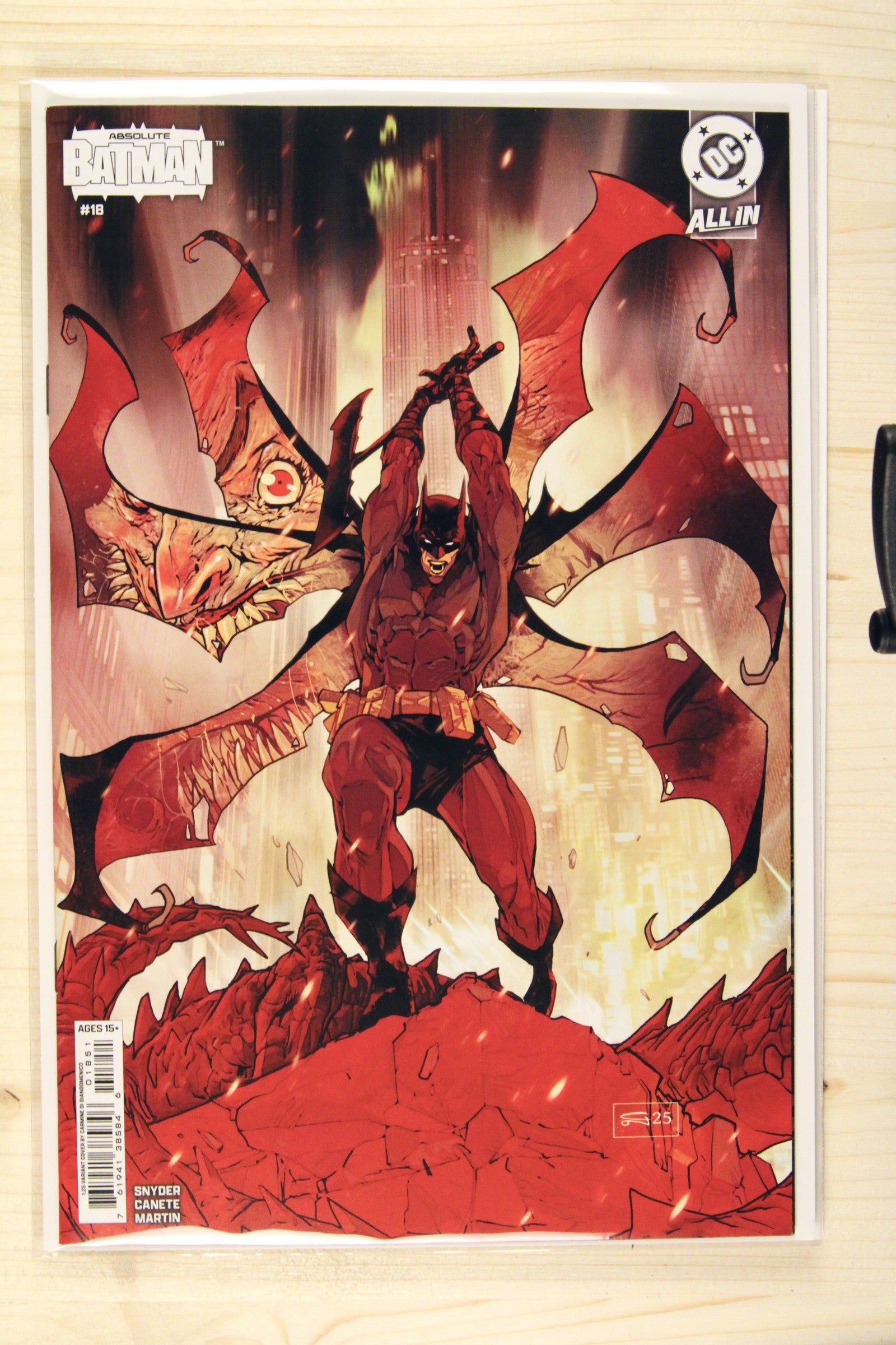 Absolute Batman #18 – DC (2026) 9.6 NM+ 1:25