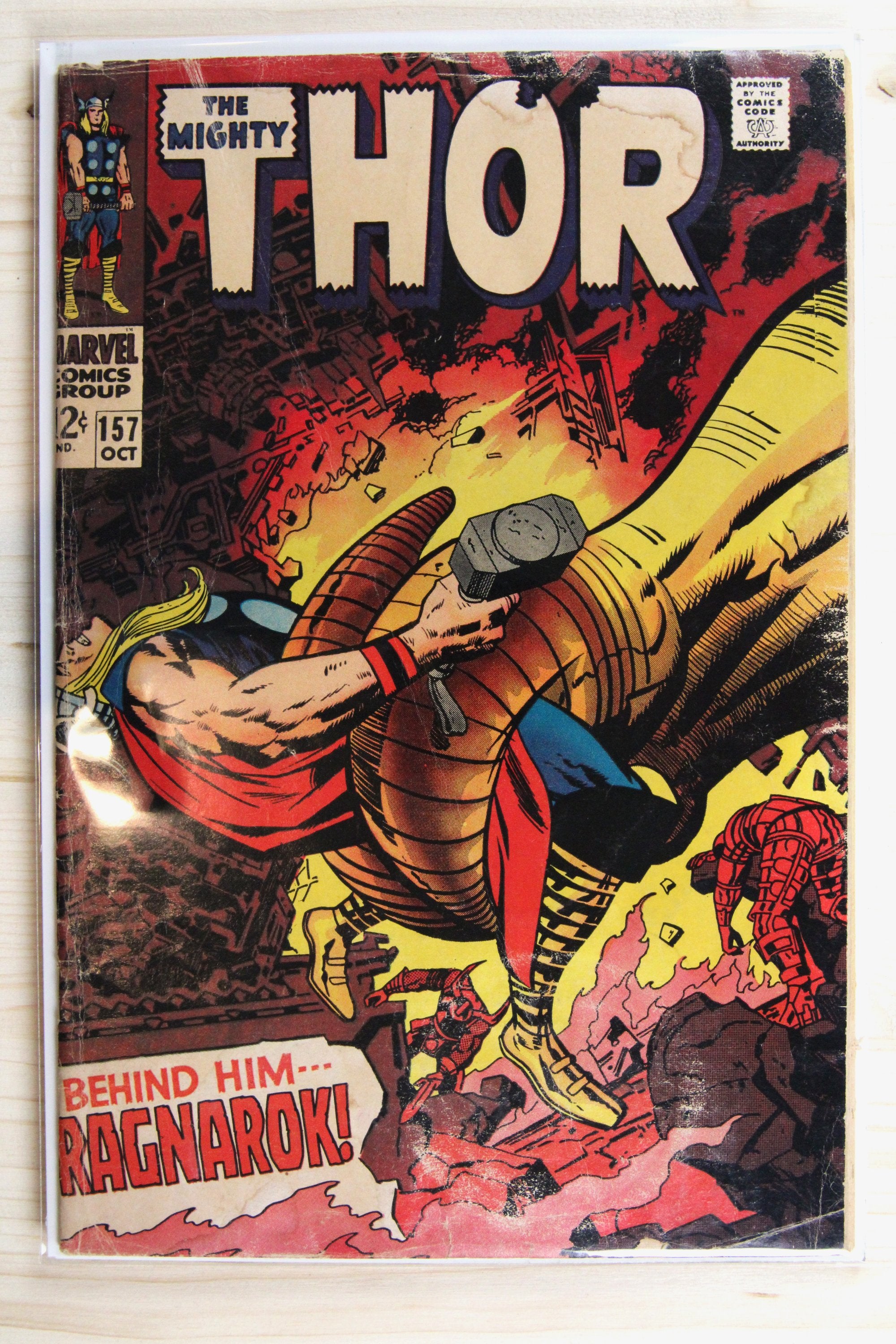 Thor #157 – Marvel (1968) 4.0 VG Jack Kirby art | Stan Lee story