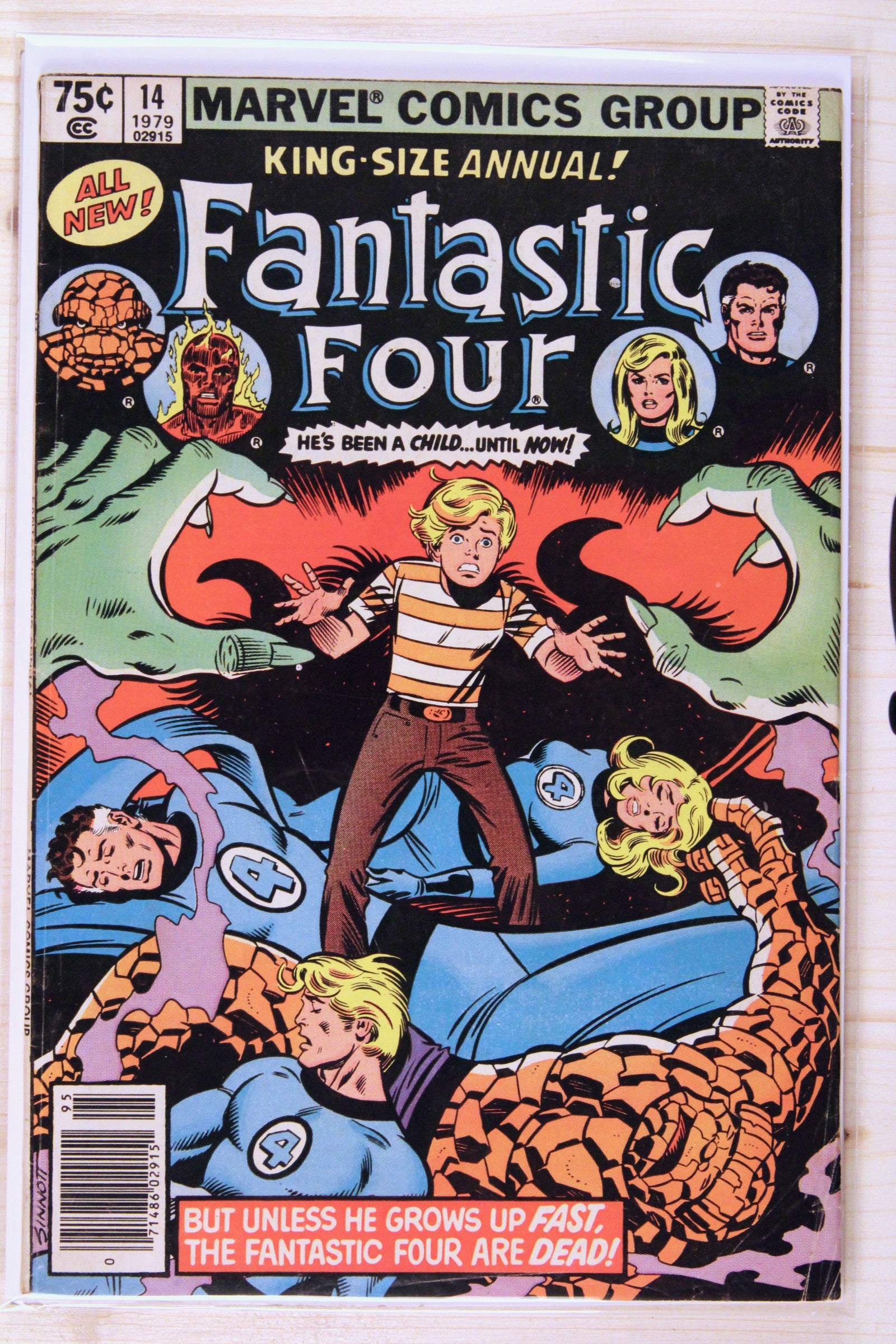 Fantastic Four King-Size Annual #14 – Marvel (1979) 6.0 FN Newsstand Edition