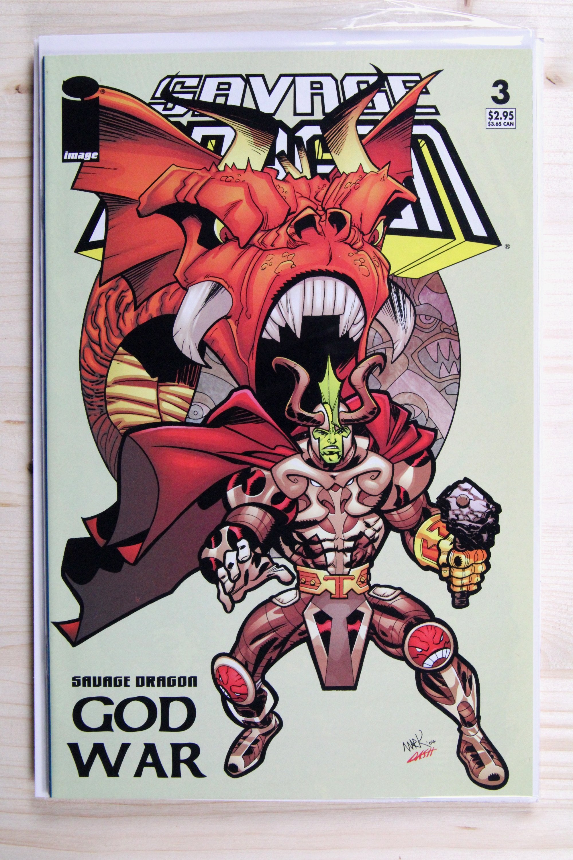 Savage Dragon - God War #1-4 – Image (2004) Full Series NM Average