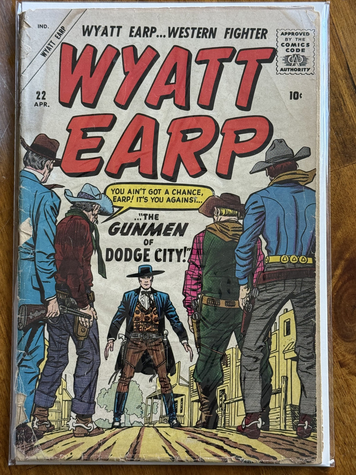 Wyatt Earp #22 – L. Miller & Son, Ltd (1957) 2.5 GD+