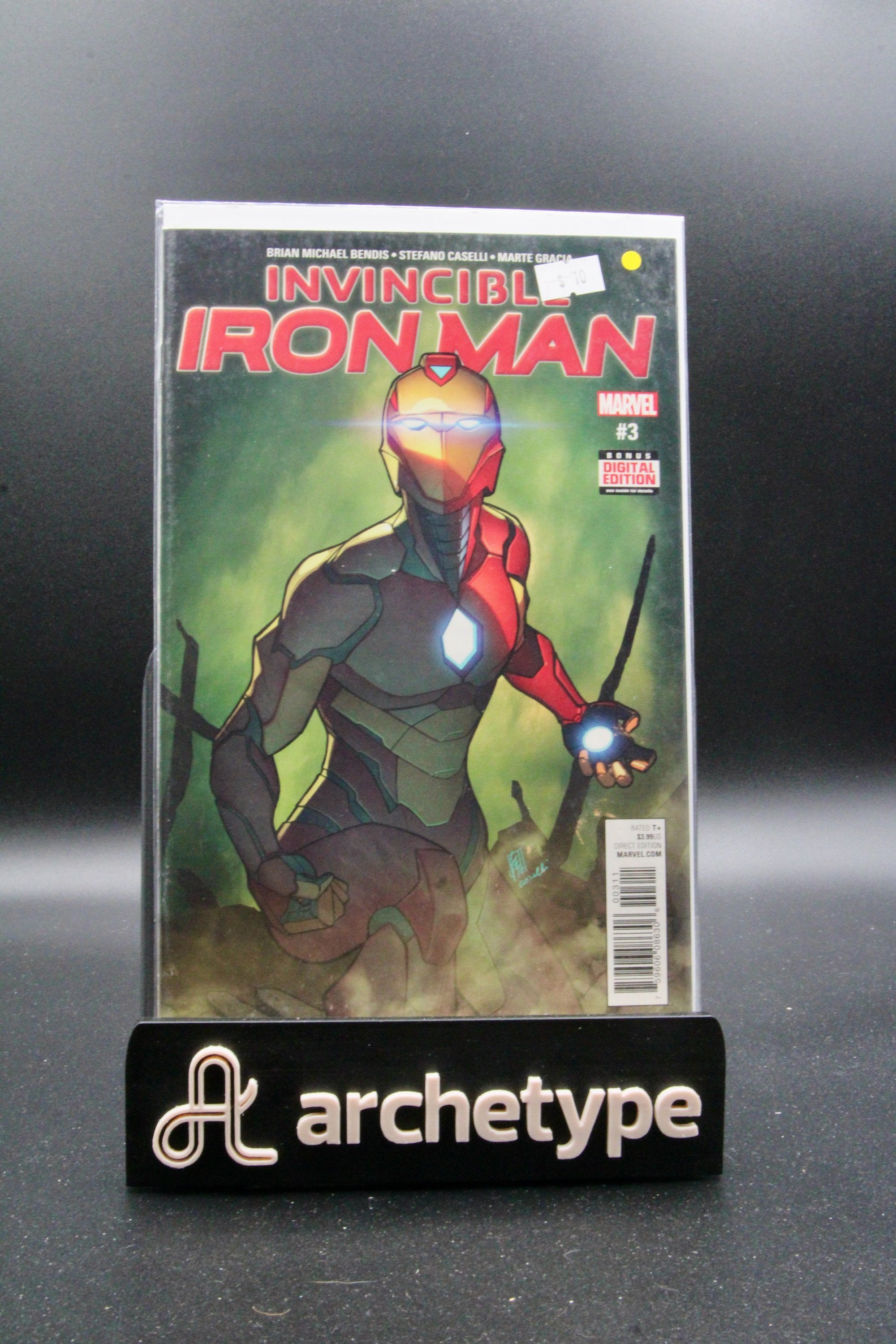 Invincible Iron Man #3 – Marvel (2016) Brian Michael Bendis story