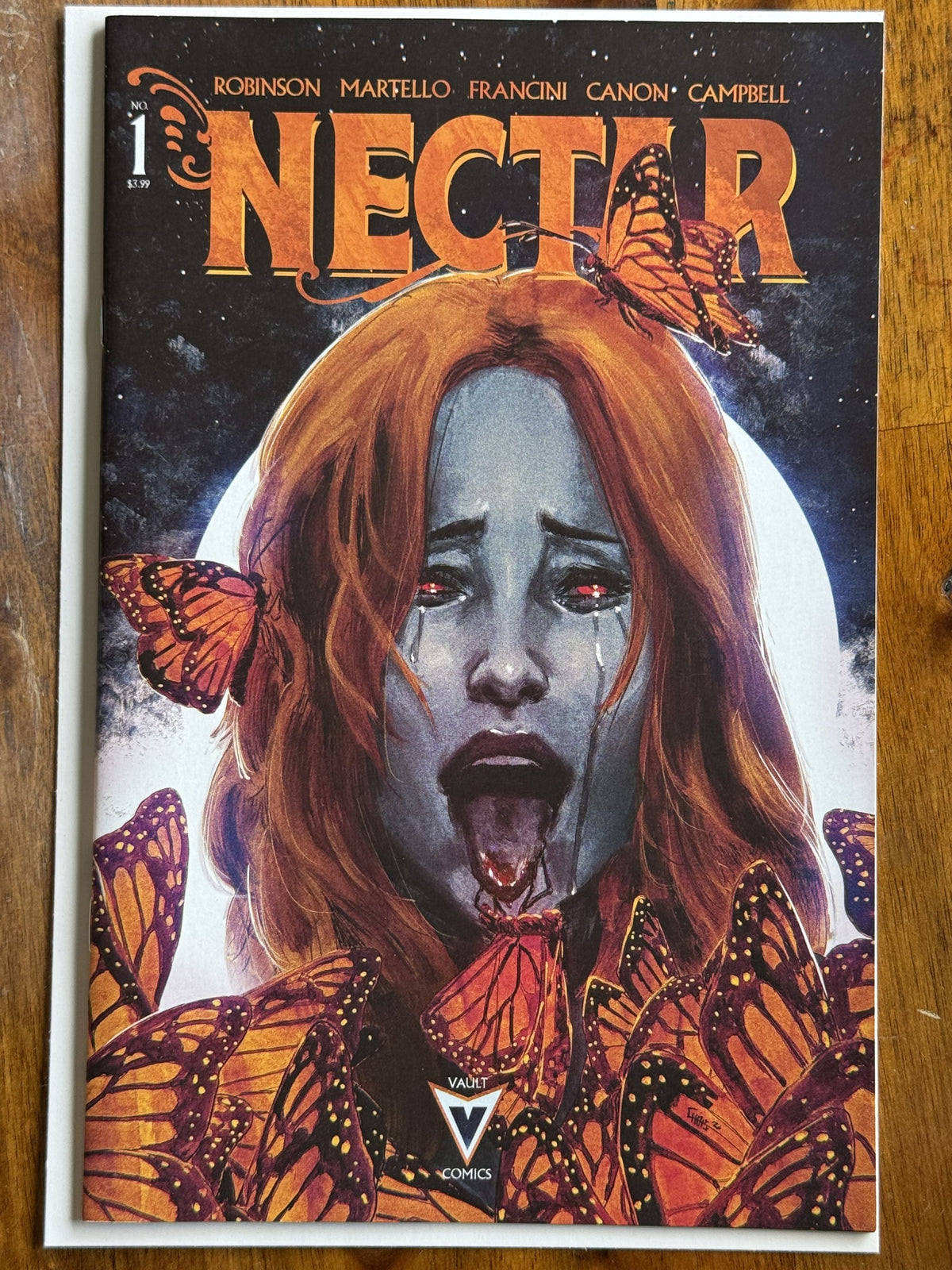 Nectar #1 3rd Print – Vault (2026) 9.6 NM+