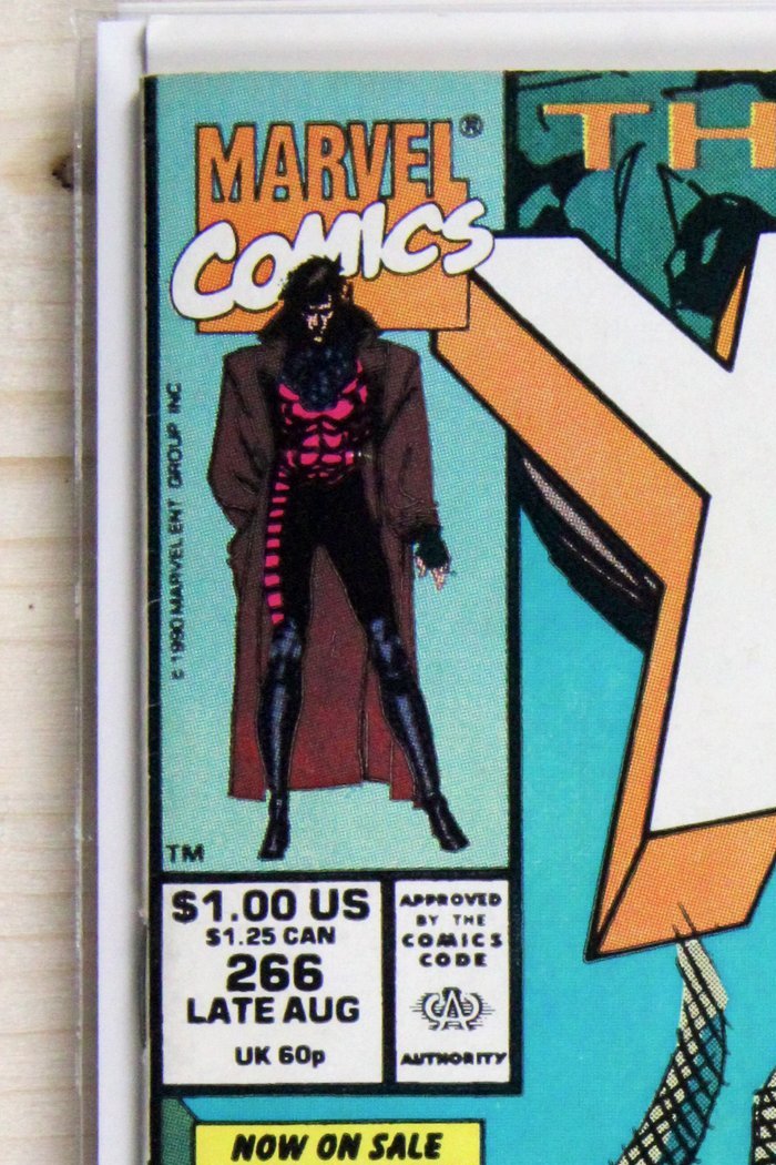 The Uncanny X-Men #266 – Marvel (1990) 8.5 VF+ Chris Claremont story