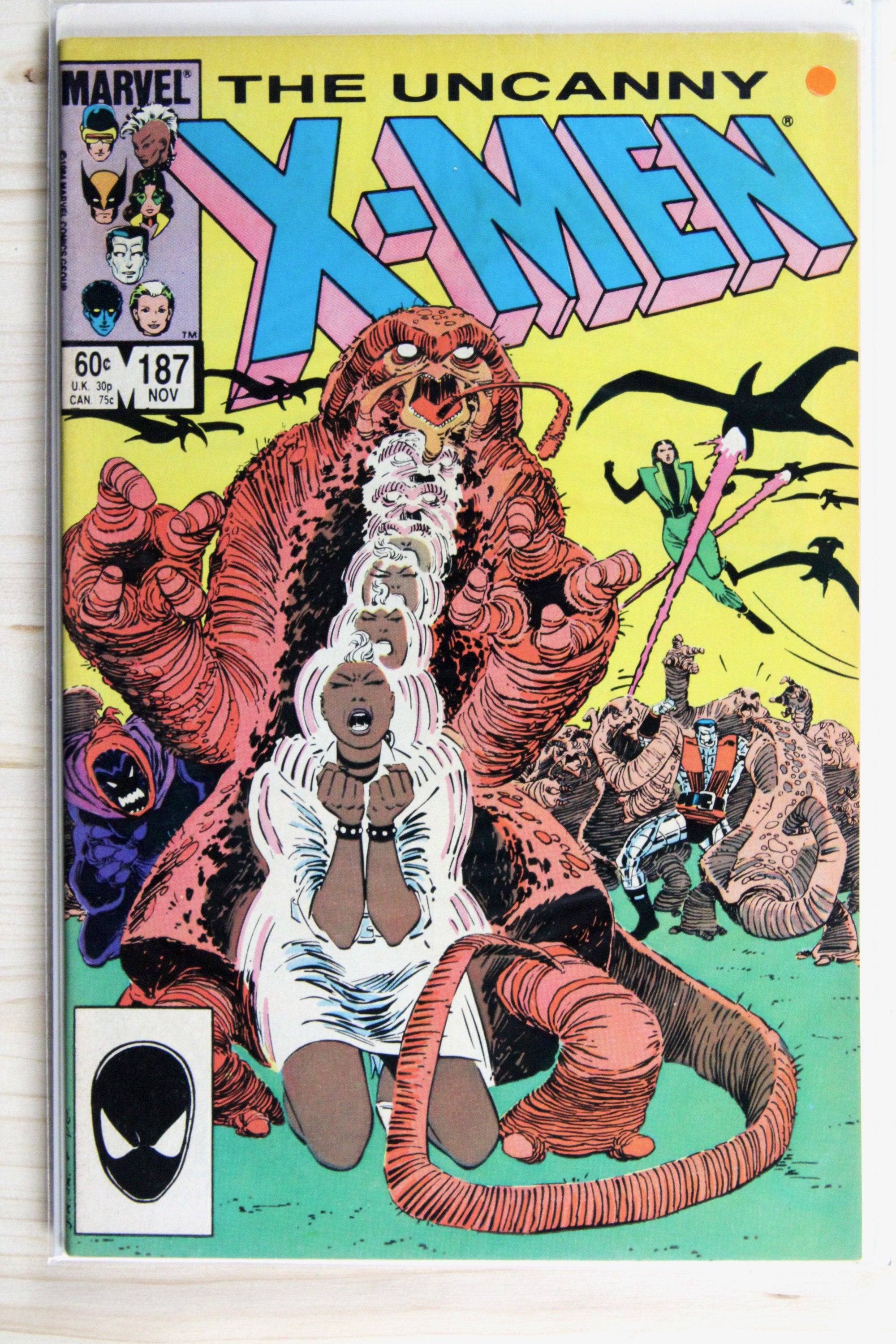 The Uncanny X-Men #187 – Marvel (1984) 9.0 VF/NM "Rom" Dire Wraiths War | Chris Claremont story