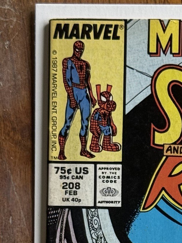 Marvel Tales Starring Spider-Man #208 – Marvel (1988) 8.0 VF