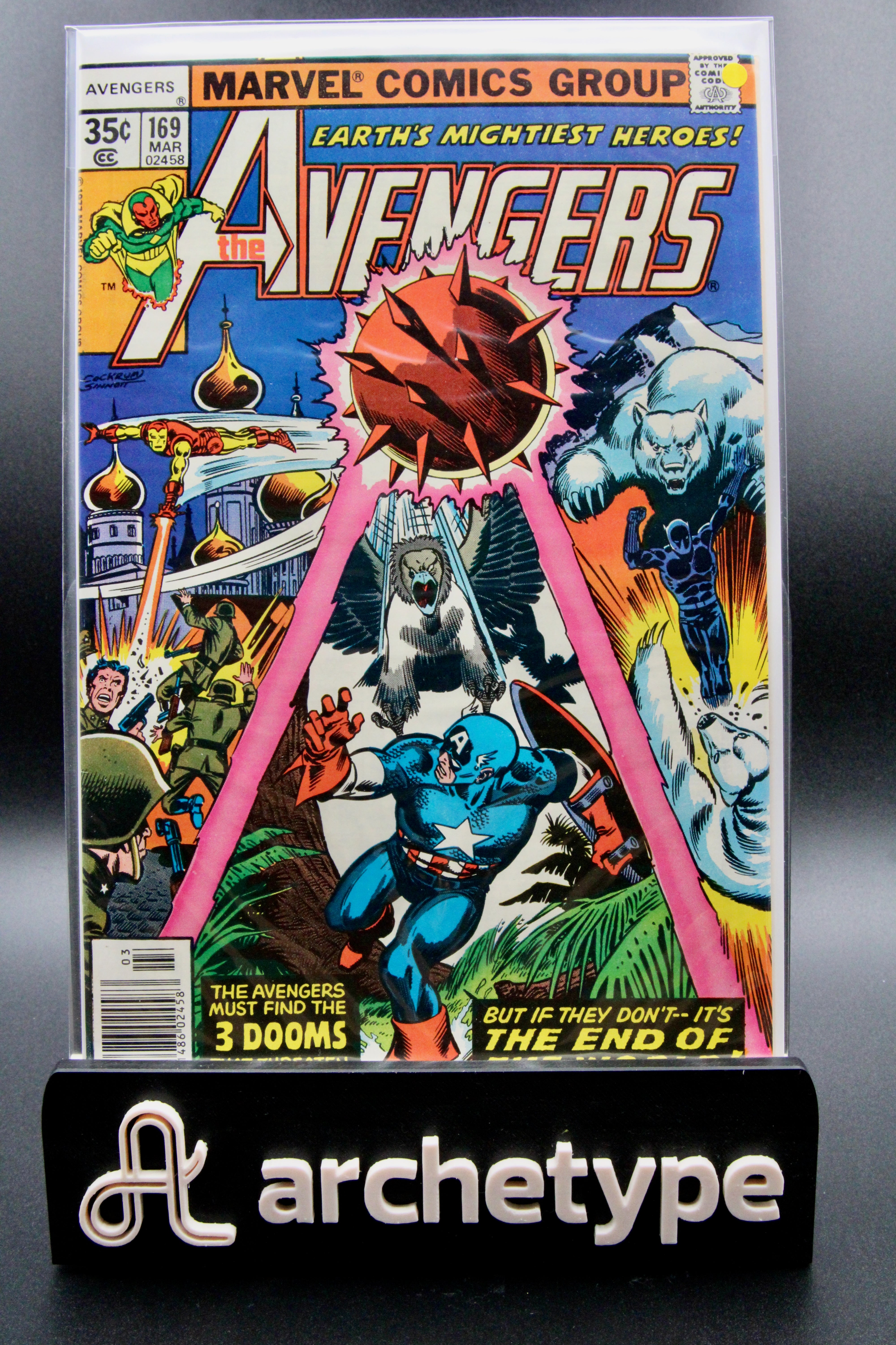 The Avengers #169 – Marvel (1978) Joe Sinnott cover
