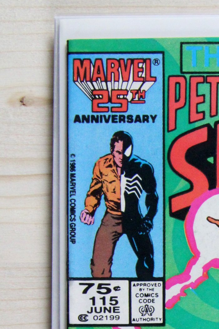 Peter Parker, the Spectacular Spider-Man #115 – Marvel (1986) 9.0 VF/NM Newsstand