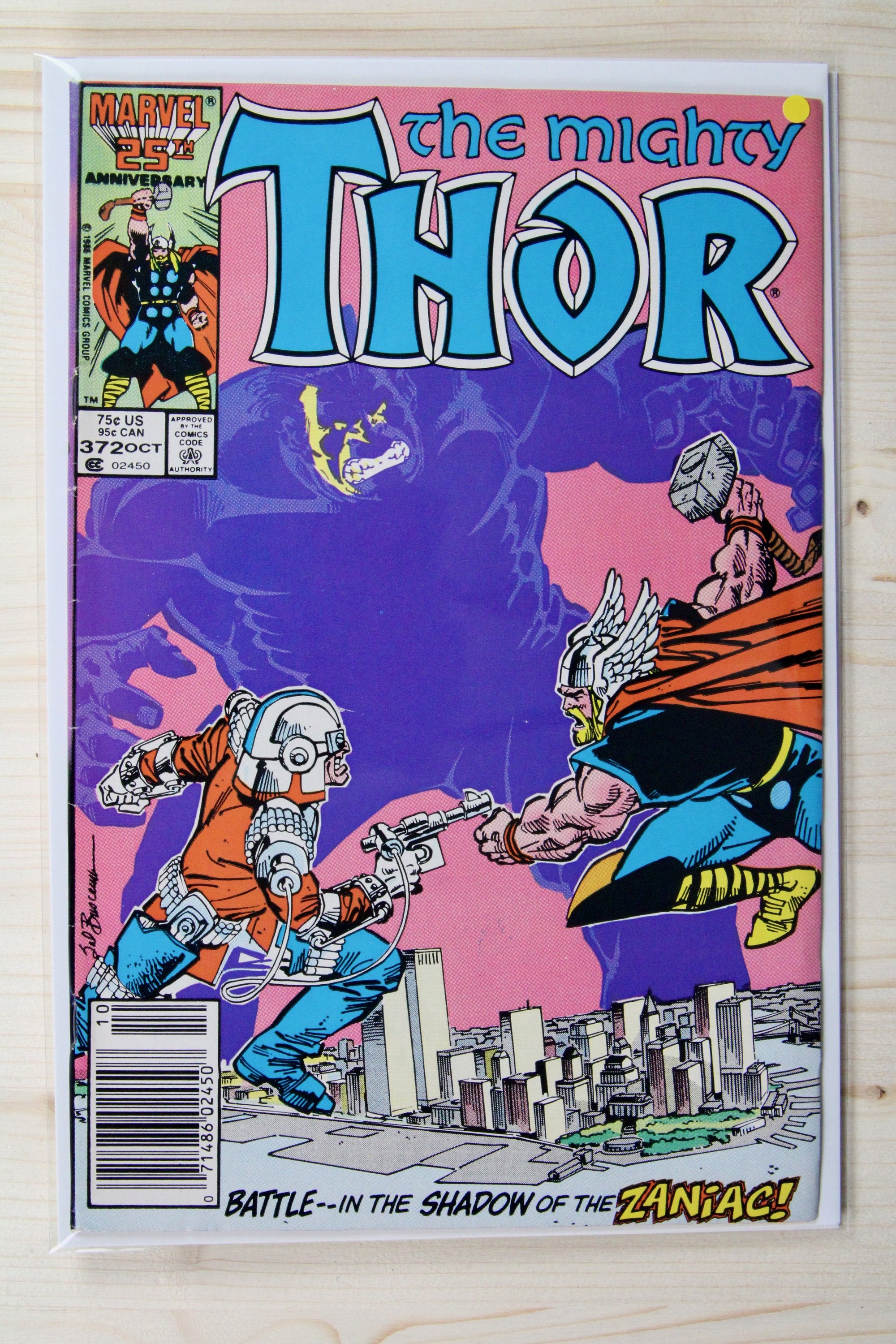 The Mighty Thor #372 – Marvel (1986) 9.0 VF/NM Newsstand TVA