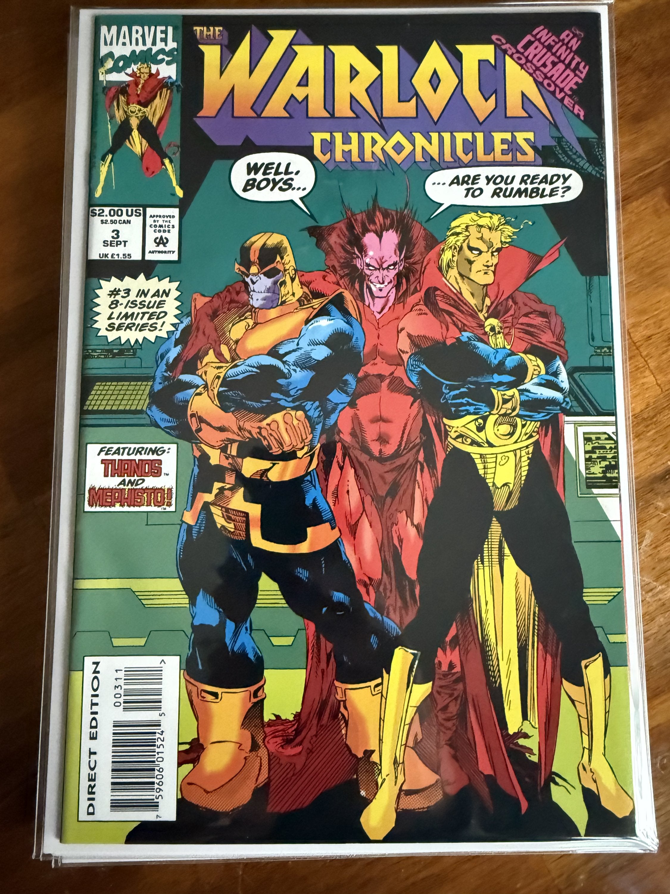 Warlock Chronicles #1-8 – Marvel (1993) Full Series