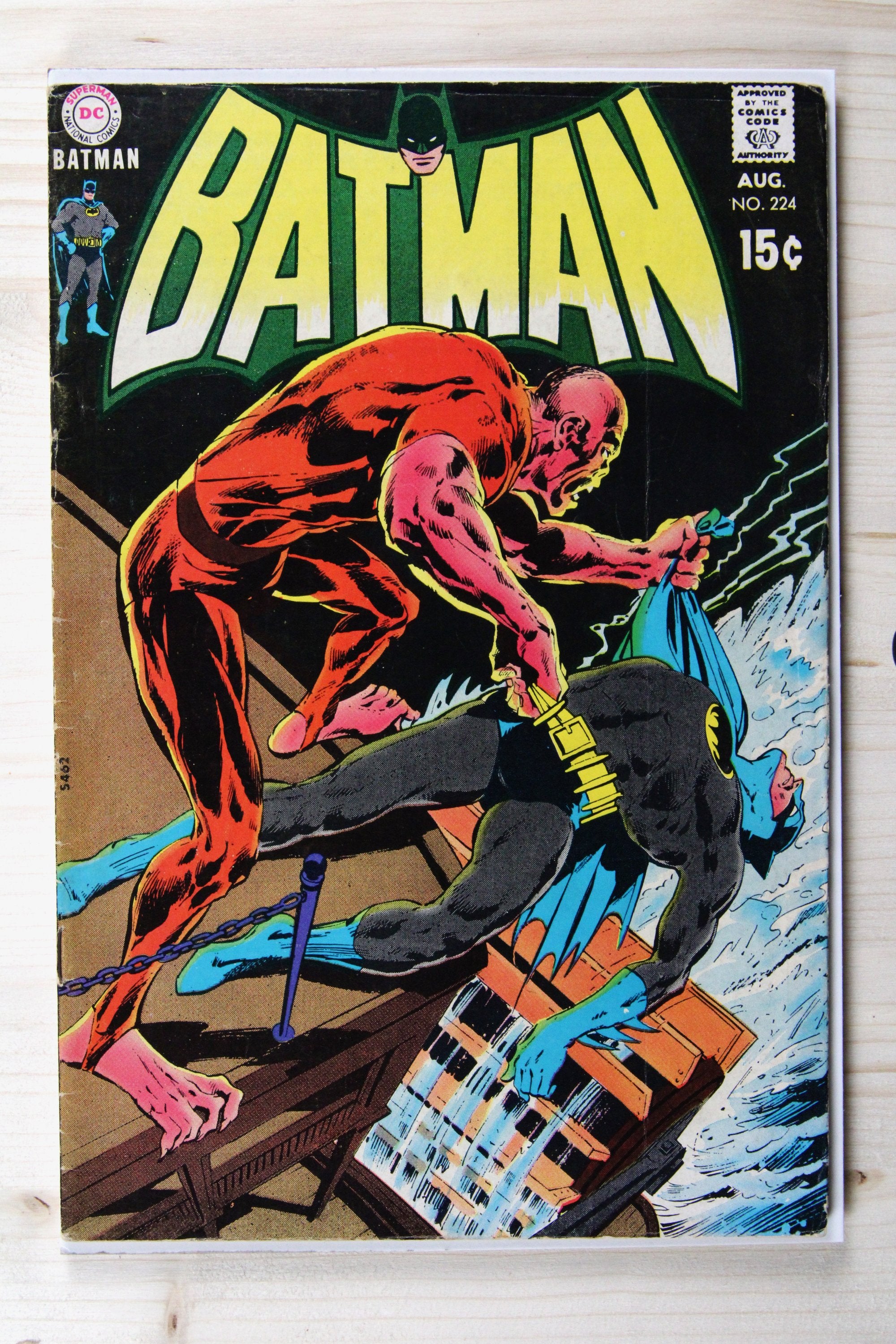 Batman #224 – DC (1970) 5.0 VG/FN Neal Adams cover