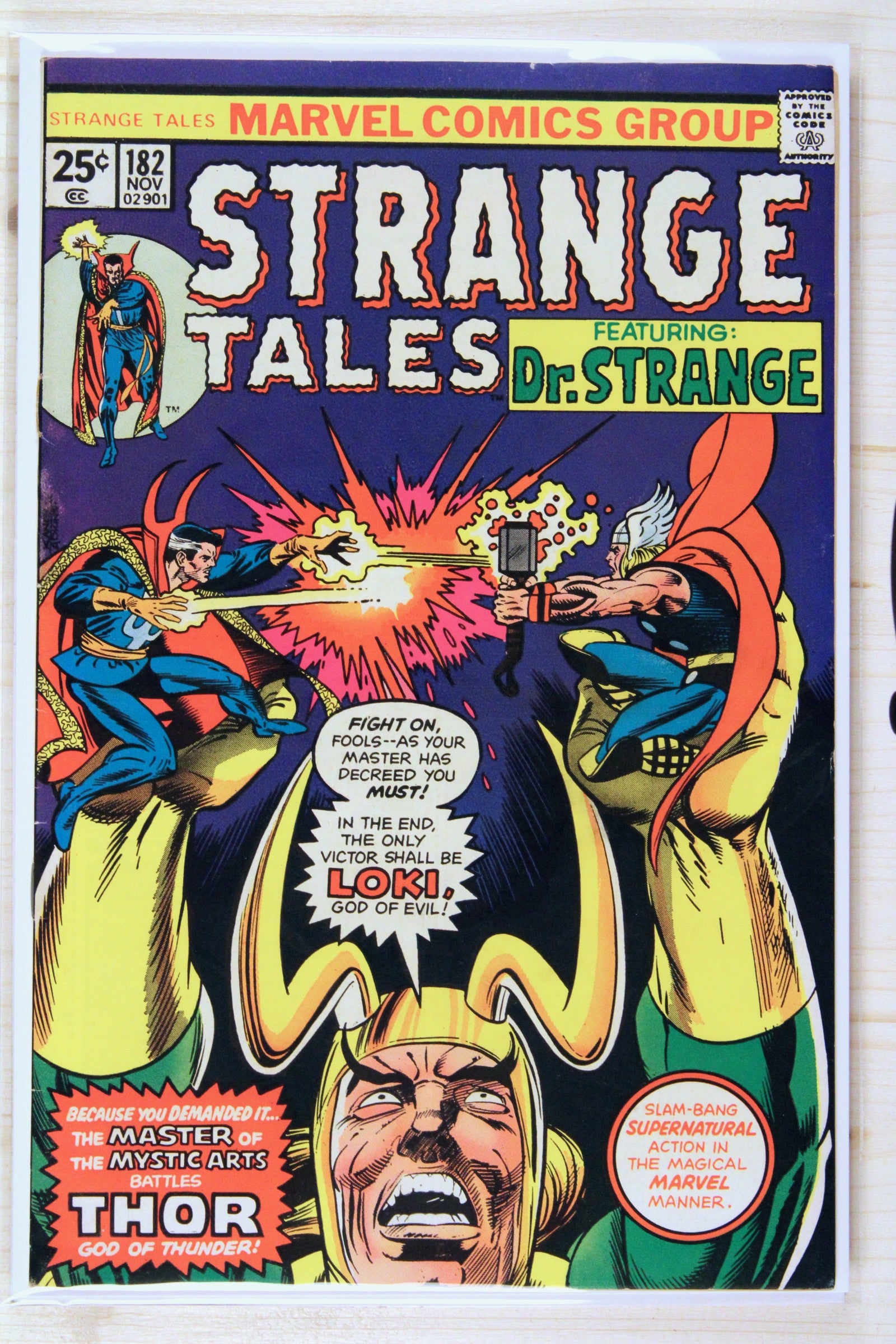 Strange Tales #182 – Marvel (1975) 7.5 VF-