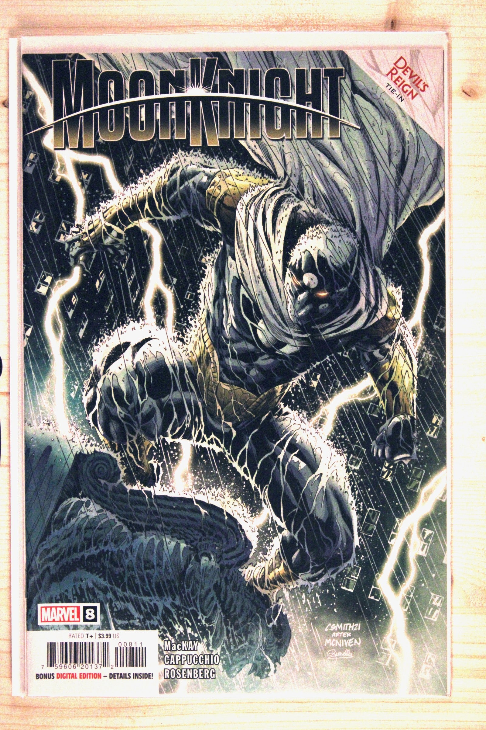 Moon Knight #8 – Marvel (2022) 9.6 NM+ "Daredevil" Devil's Reign