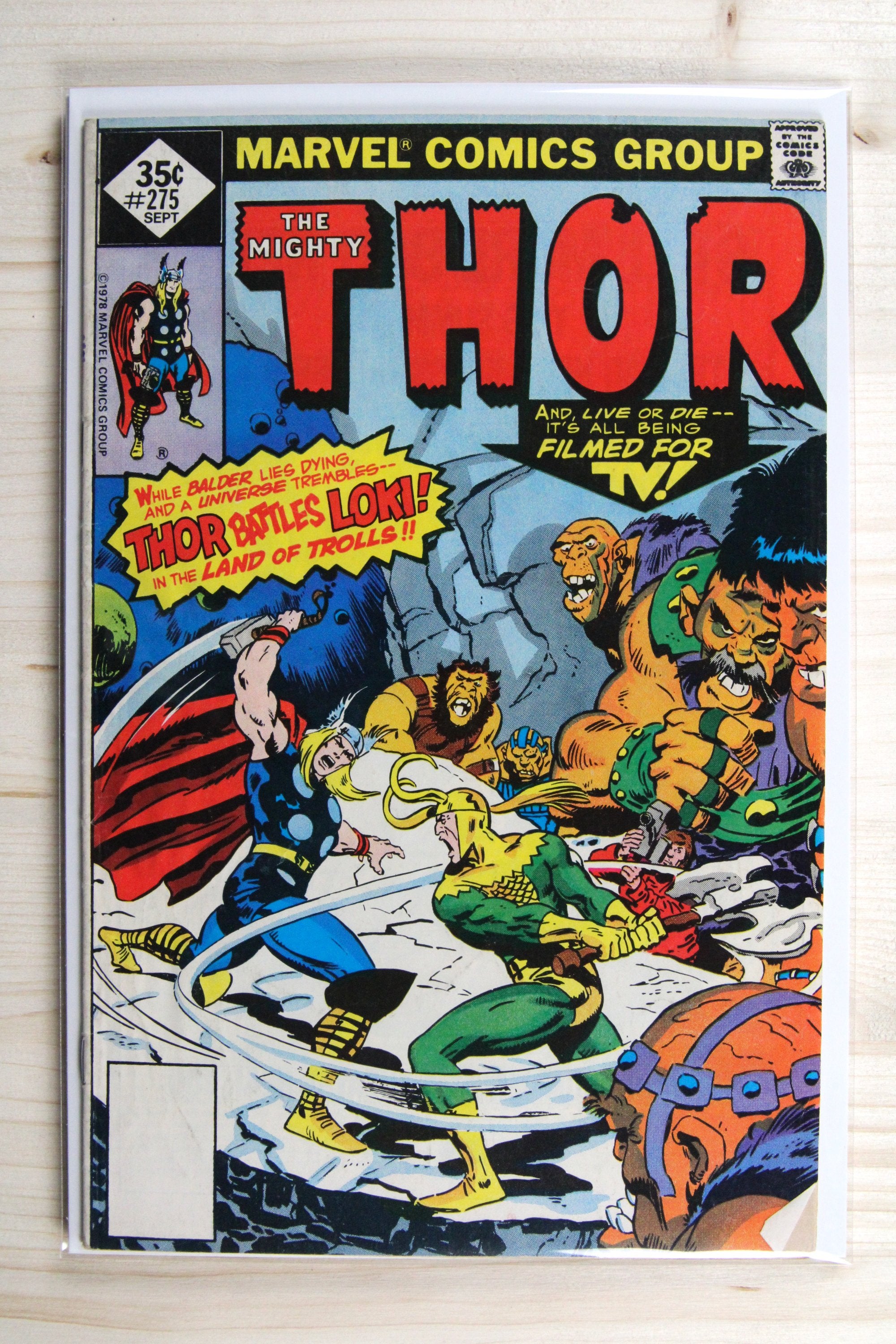 Thor #275 – Marvel (1978) 7.0 FN/VF Ragnarok