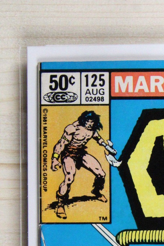 Conan the Barbarian #125 – Marvel (1981) 8.0 VF Newsstand Edition