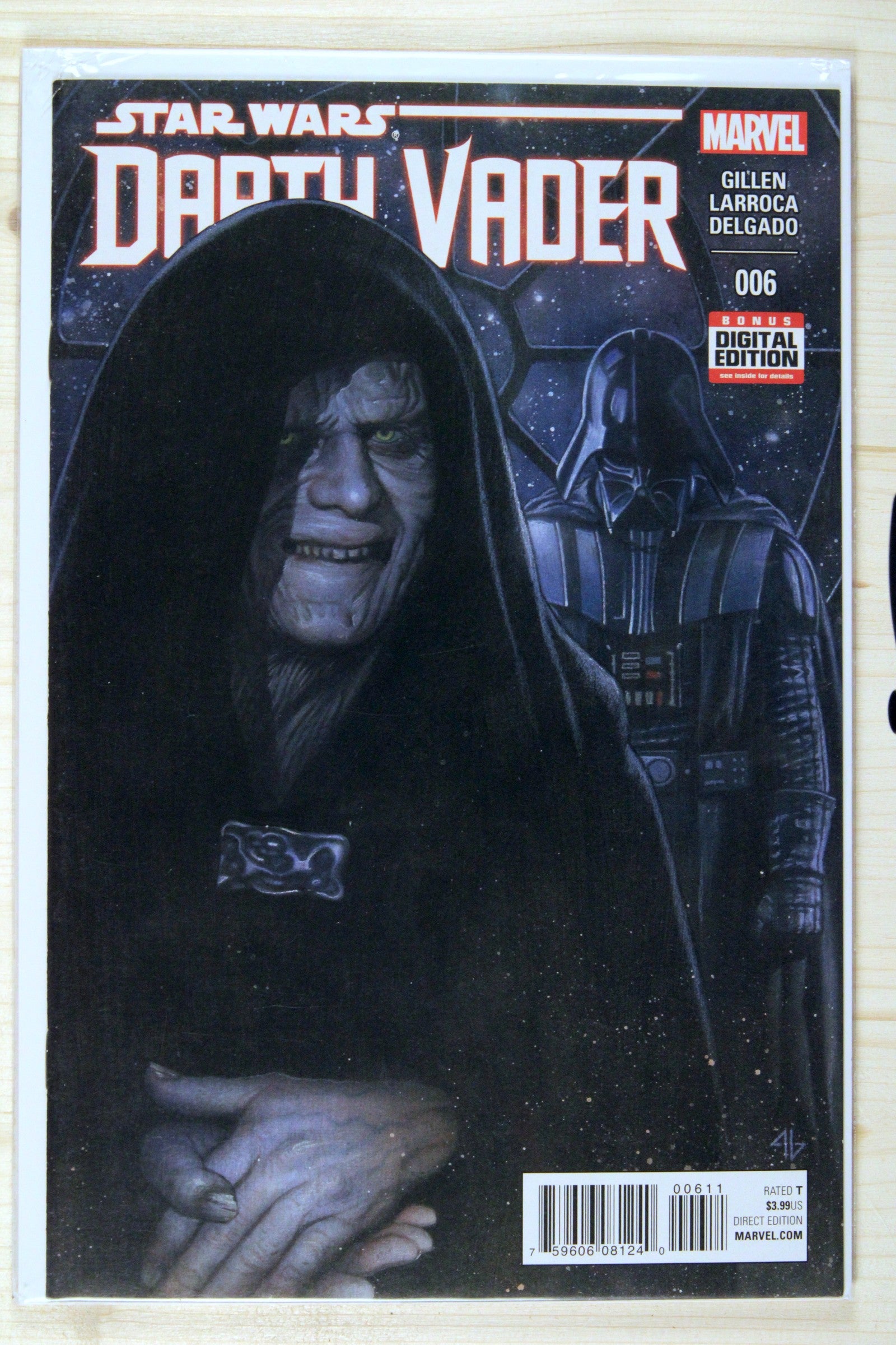 Star Wars: Darth Vader #6 – Marvel (2015) 9.6 NM+