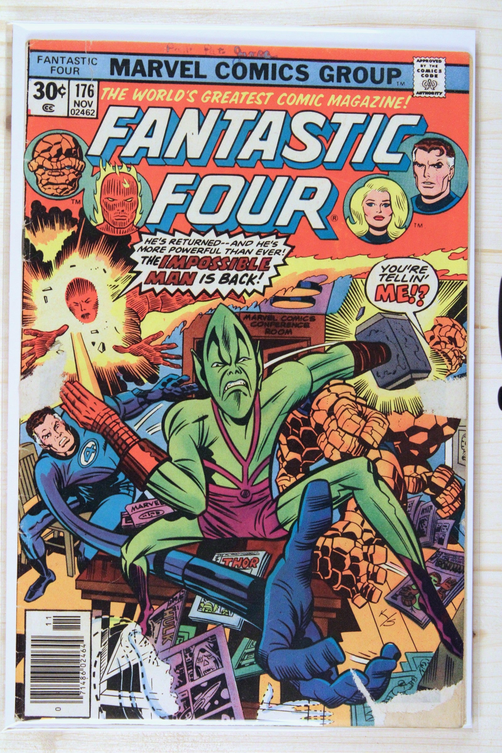 Fantastic Four #176 – Marvel (1976) 6.0 FN Joe Sinnott | Newsstand Edition