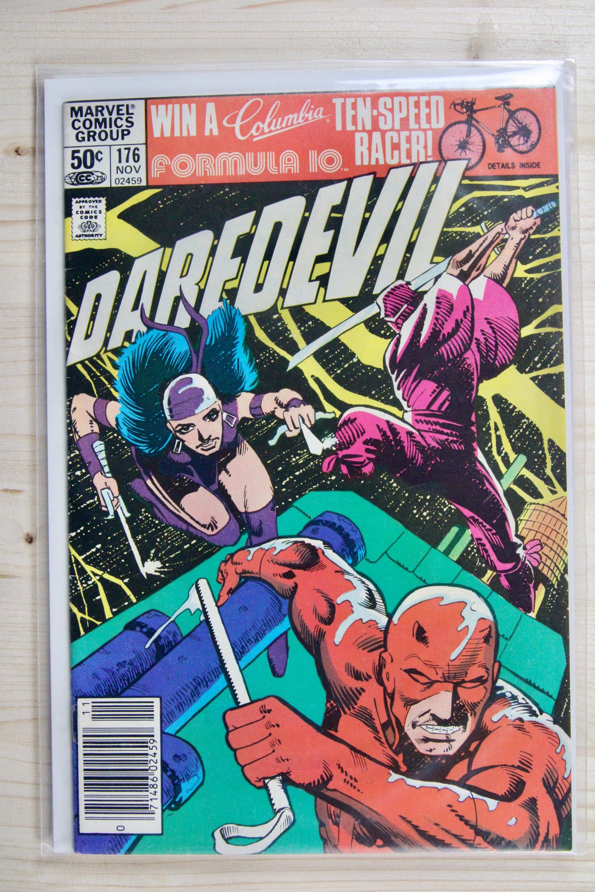 Daredevil #176 – Marvel (1981) 8.5 VF+ Frank Miller story | Klaus Janson Newsstand