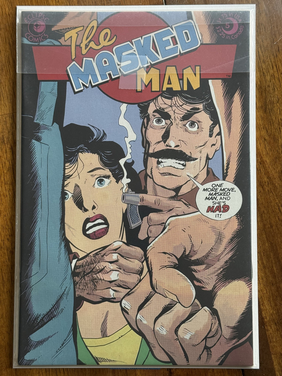 Masked Man #1-12 – Eclipse (1984) Full Series Set