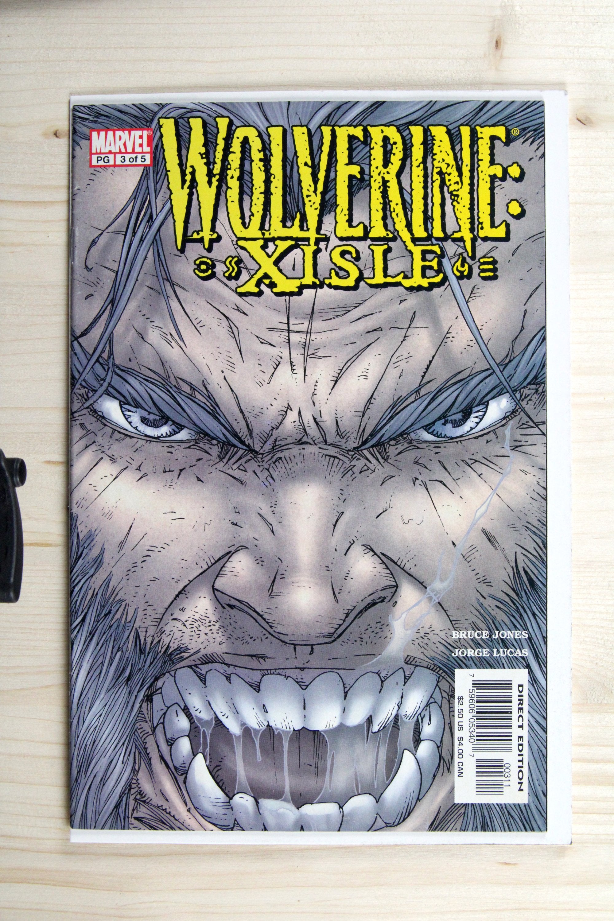 Wolverine: Xisle #3 – Marvel (2003) 9.4 NM