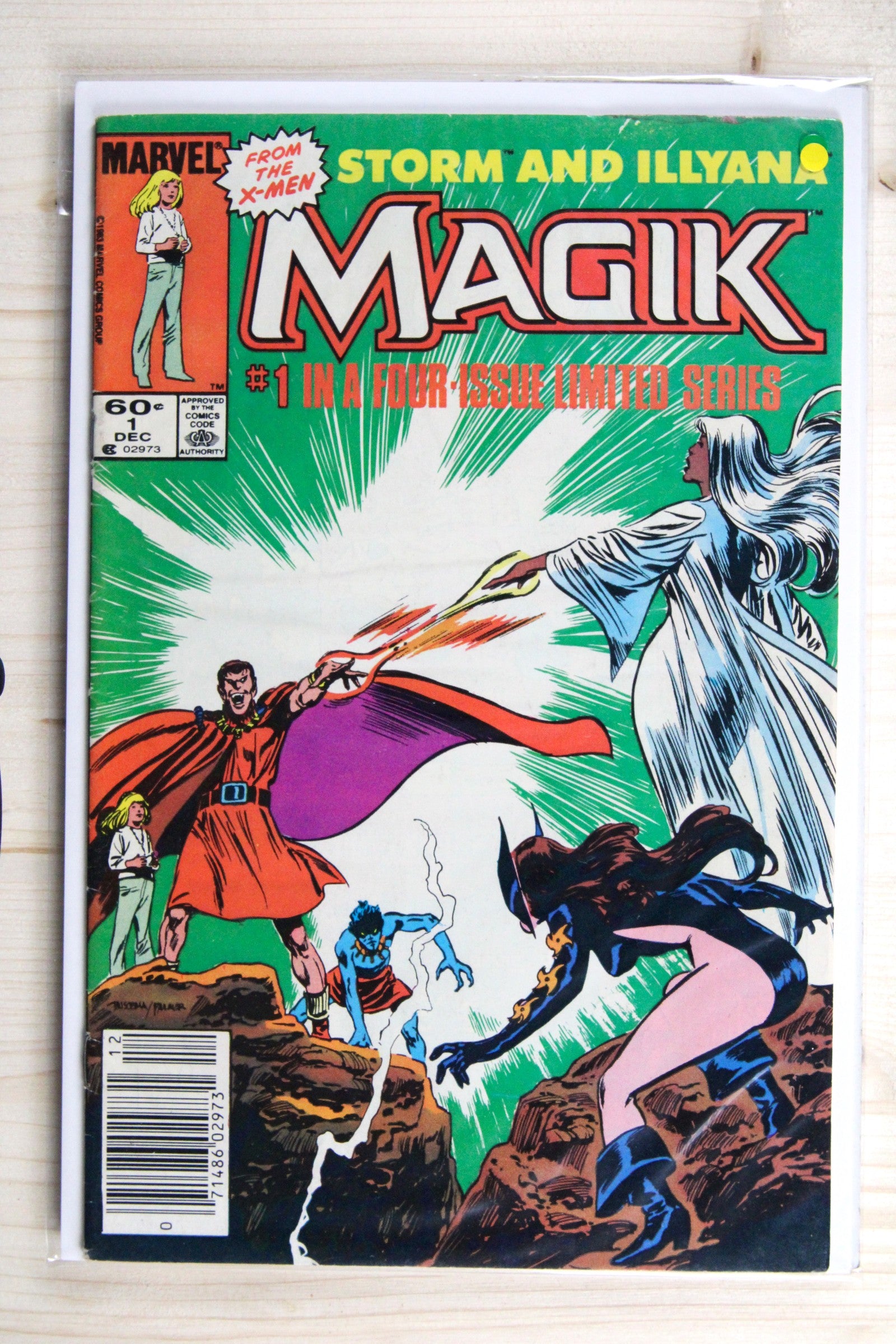 Magik (Storm and Illyana Limited Series) #1 – Marvel (1983) 8.0 VF Chris Claremont story | Newsstand Edition
