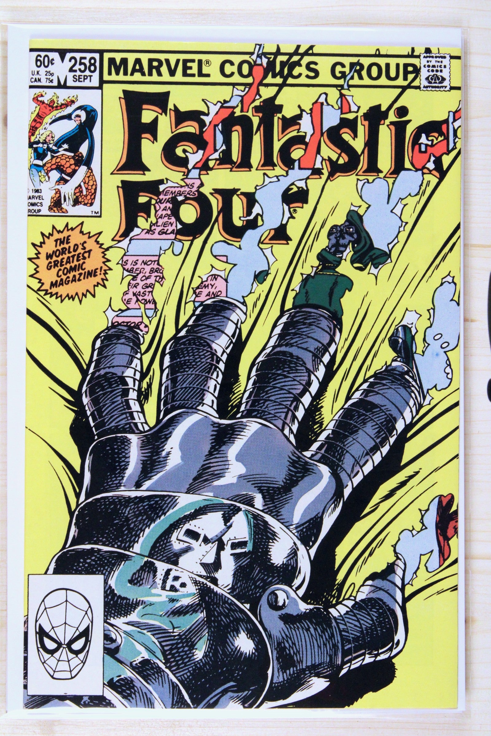 Fantastic Four #258 – Marvel (1983) 9.0 VF/NM John Byrne story