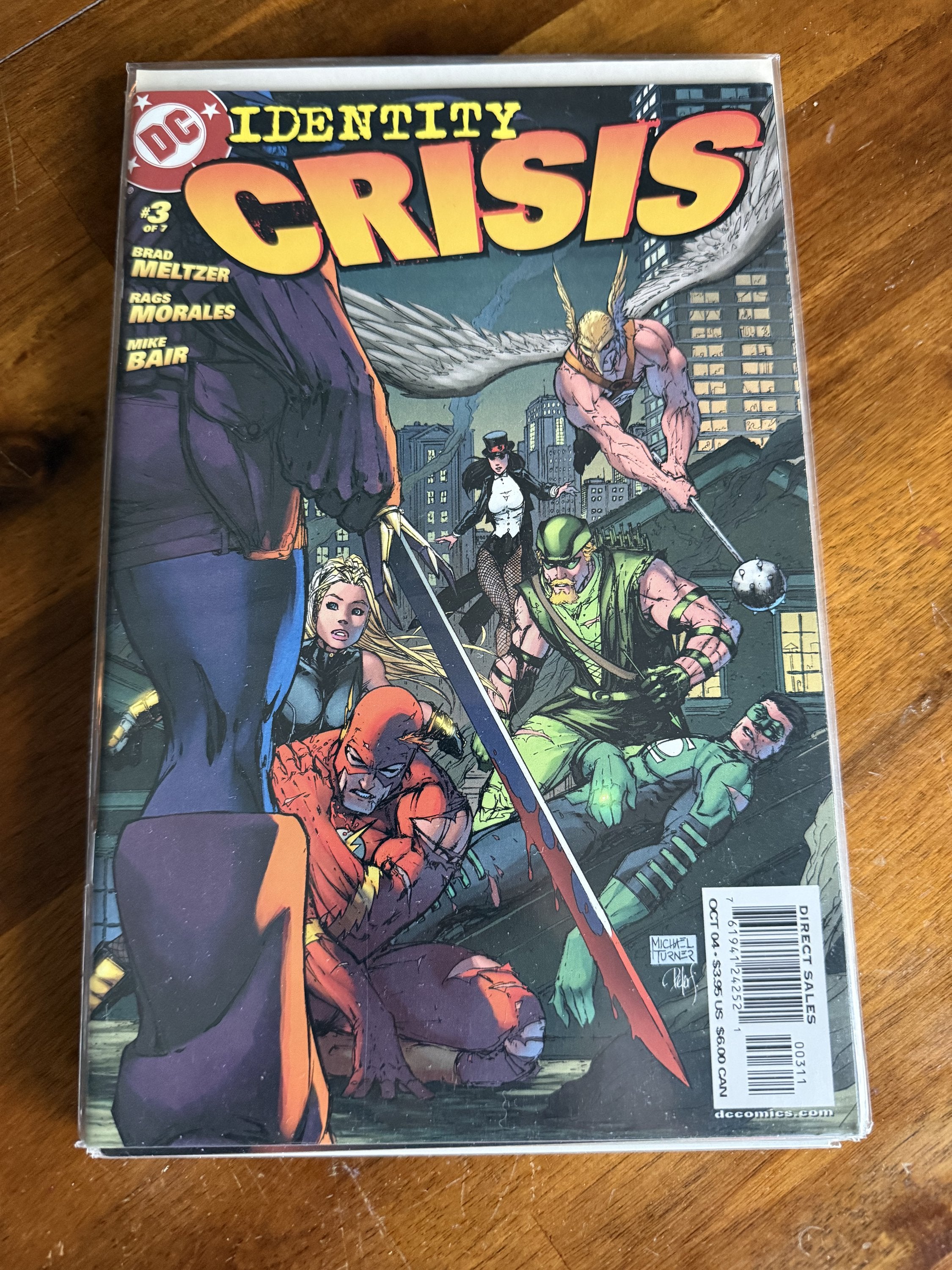 Identity Crisis #1-7 – DC (2004) Full Set + Bonuses