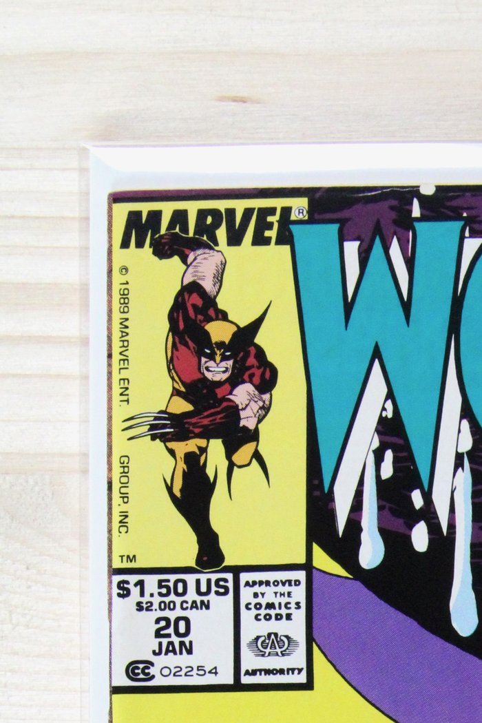 Wolverine #20 – Marvel (1990) 9.0 VF/NM The Lazarus Project