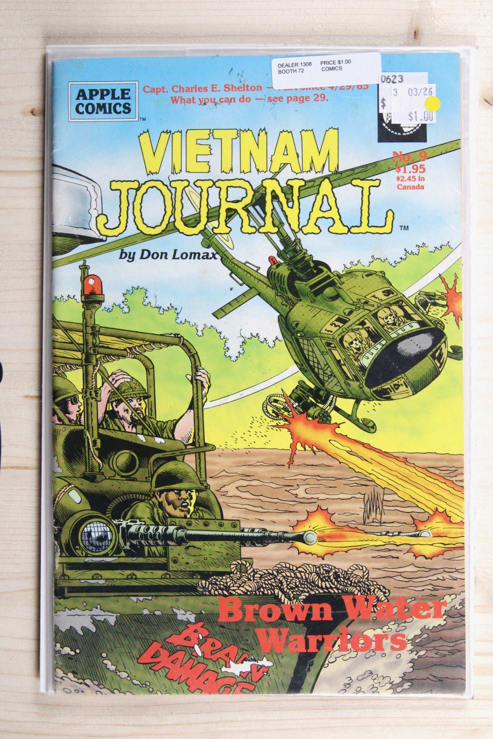 Vietnam Journal #9 – Apple (1989) 9.0 VF/NM