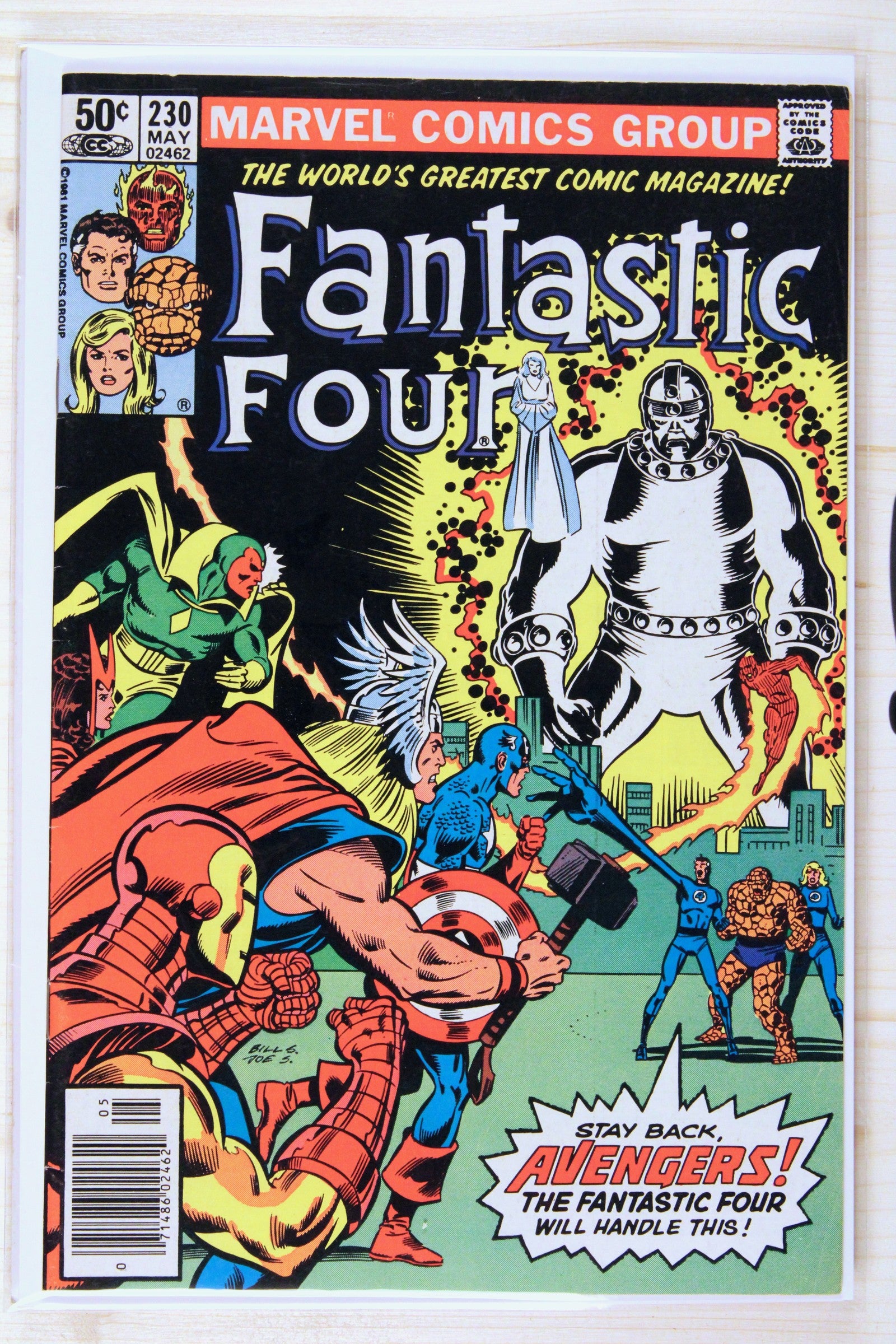 Fantastic Four #230 – Marvel (1981) 7.5 VF- Joe Sinnott | Newsstand Edition