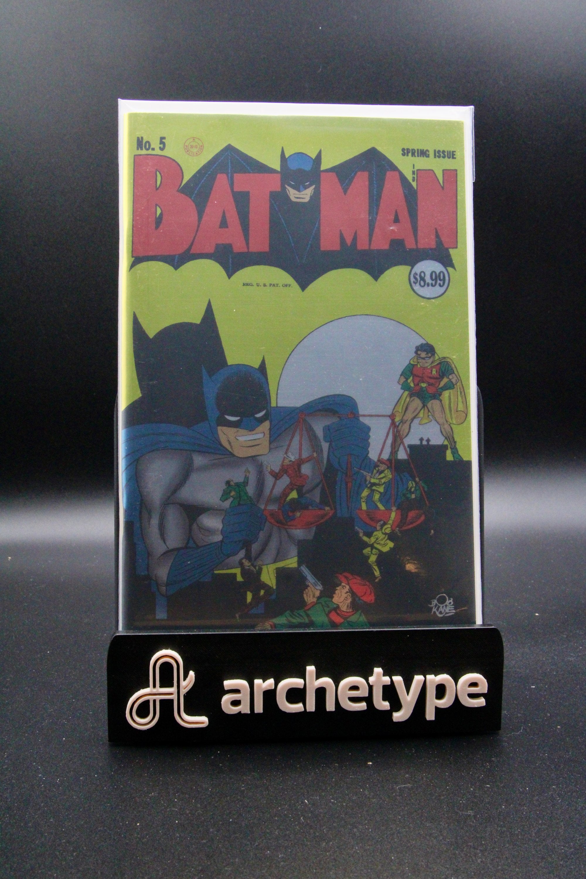 Batman #5 – DC (1941) 9.4 NM Foil Facsimile