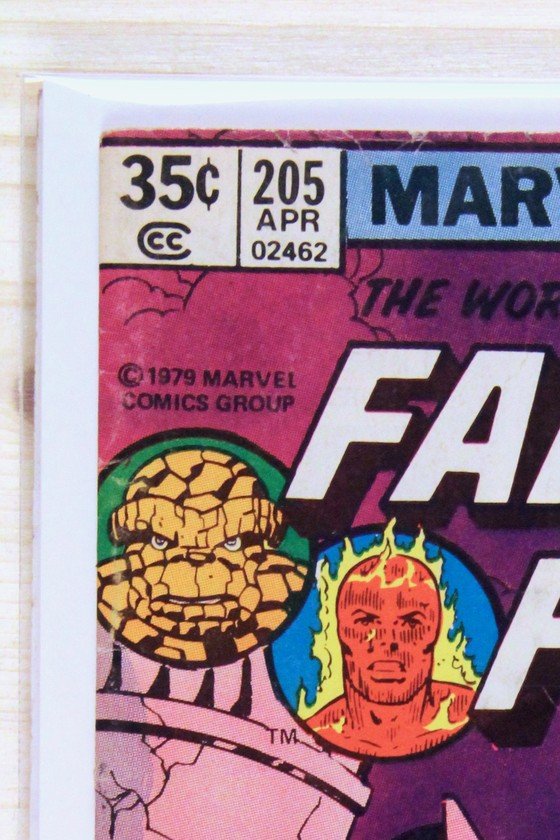 Fantastic Four #205 – Marvel (1979) 6.0 FN Xandarian-Skrull War | Joe Sinnott | Newsstand Edition