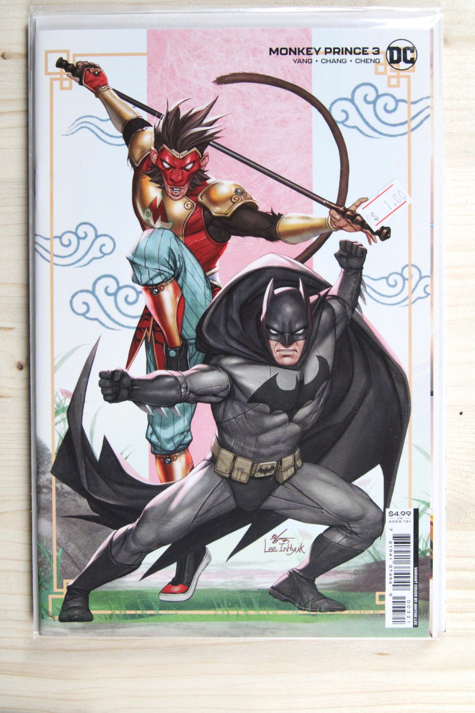 Monkey Prince #3 – DC (2022) 9.6 NM+ Lee Inhyuk Variant