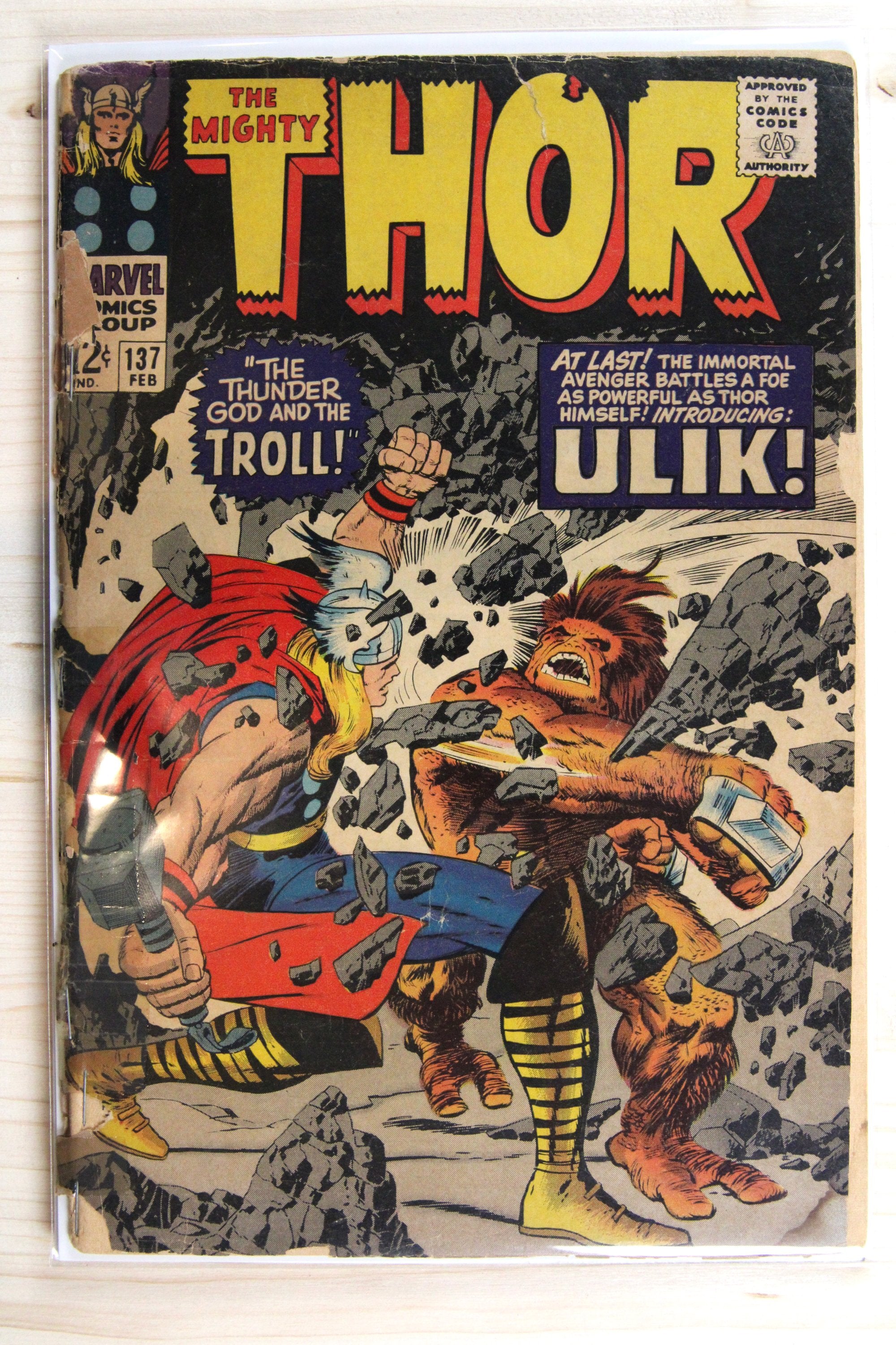 Thor #137 – Marvel (1967) 2.5 GD+