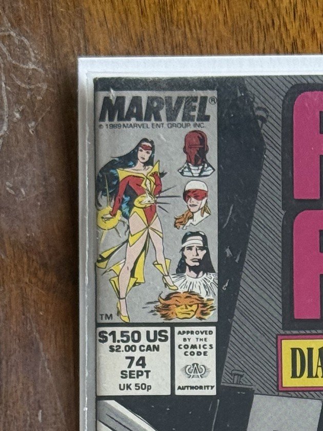 Alpha Flight #74 – Marvel (1989) 9.4 NM Newsstand Edition