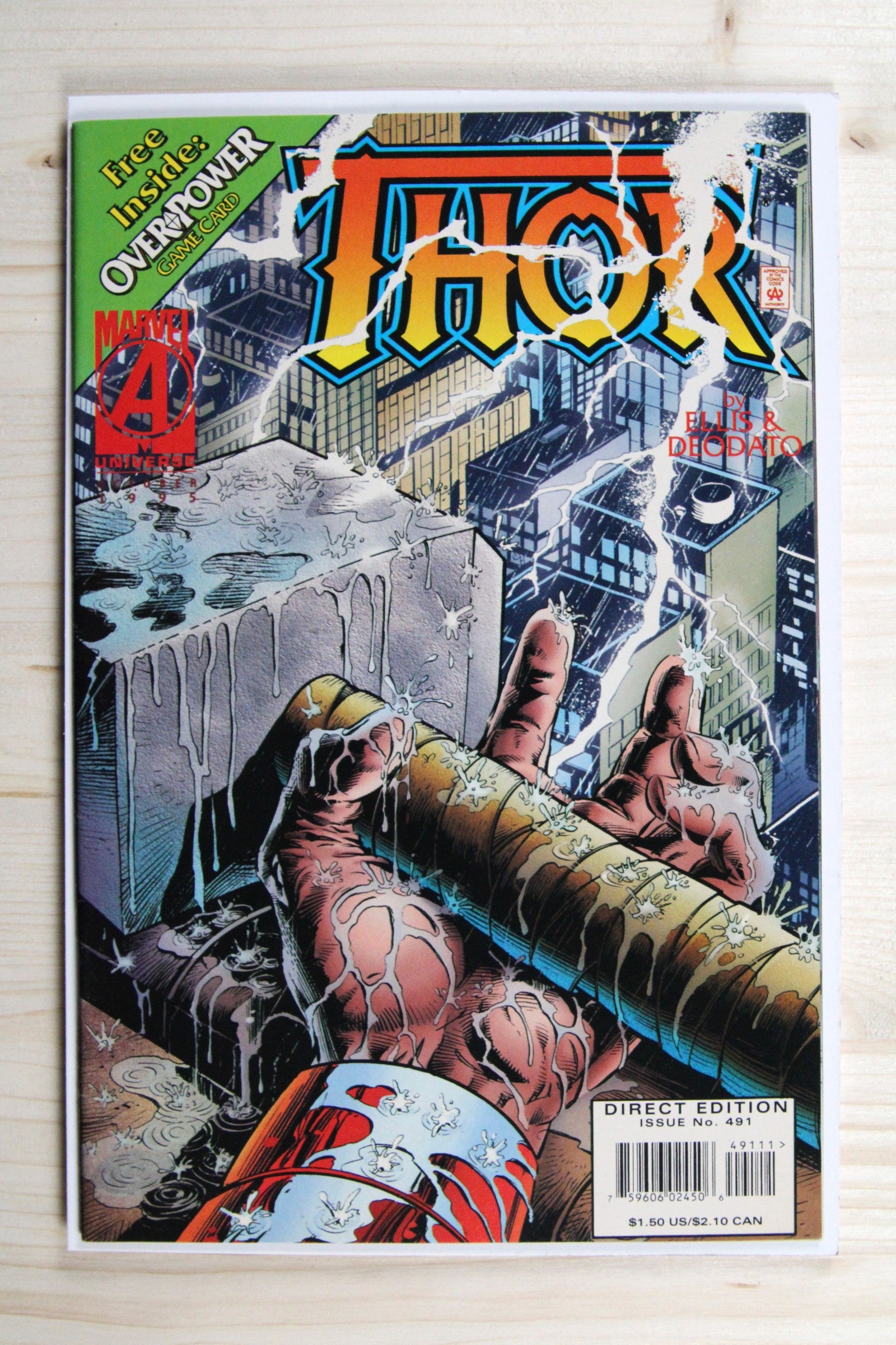 Thor #491 – Marvel (1995) 9.2 NM- Worldengine