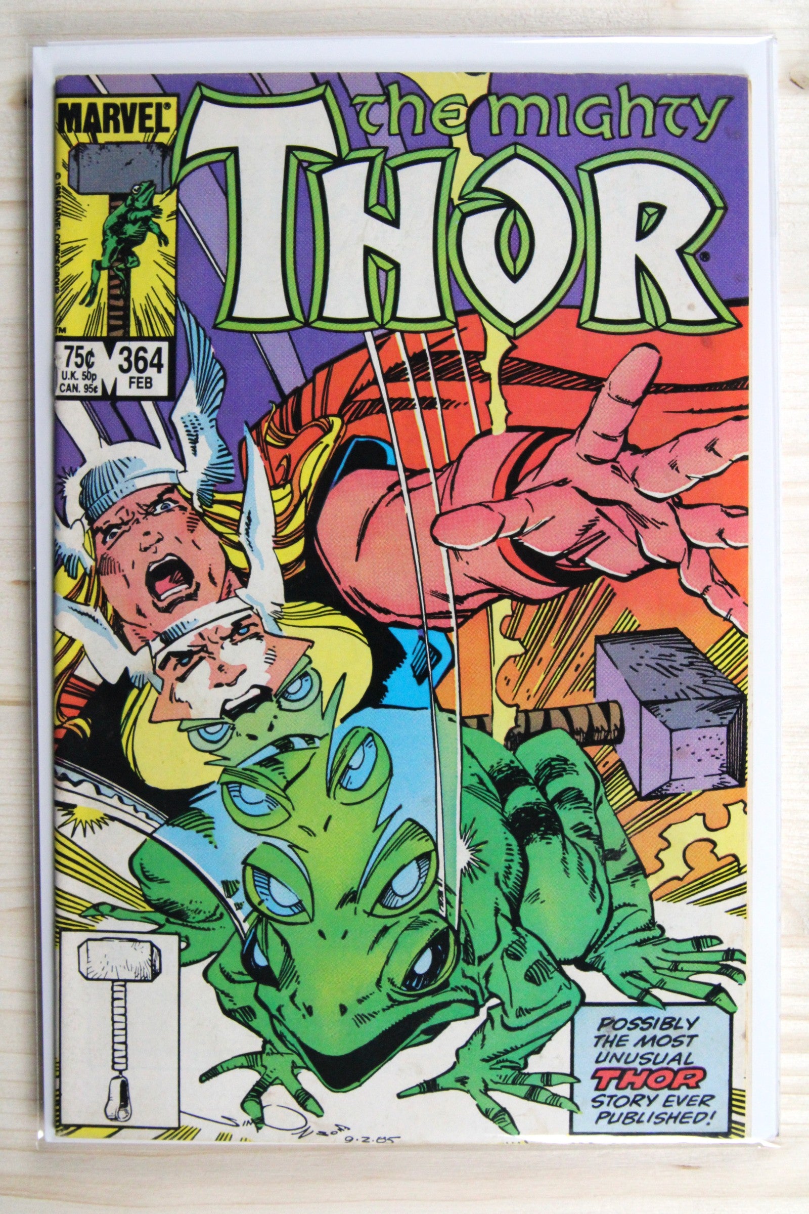 Thor #364 – Marvel (1986) 8.5 VF+