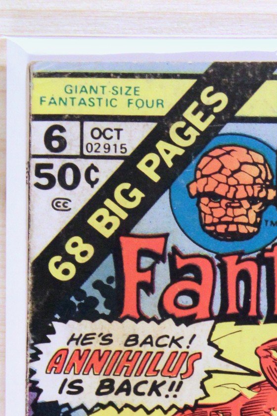 Giant-Size Fantastic Four #6 – Marvel (1975) 7.0 FN/VF Jack Kirby art | Joe Sinnott