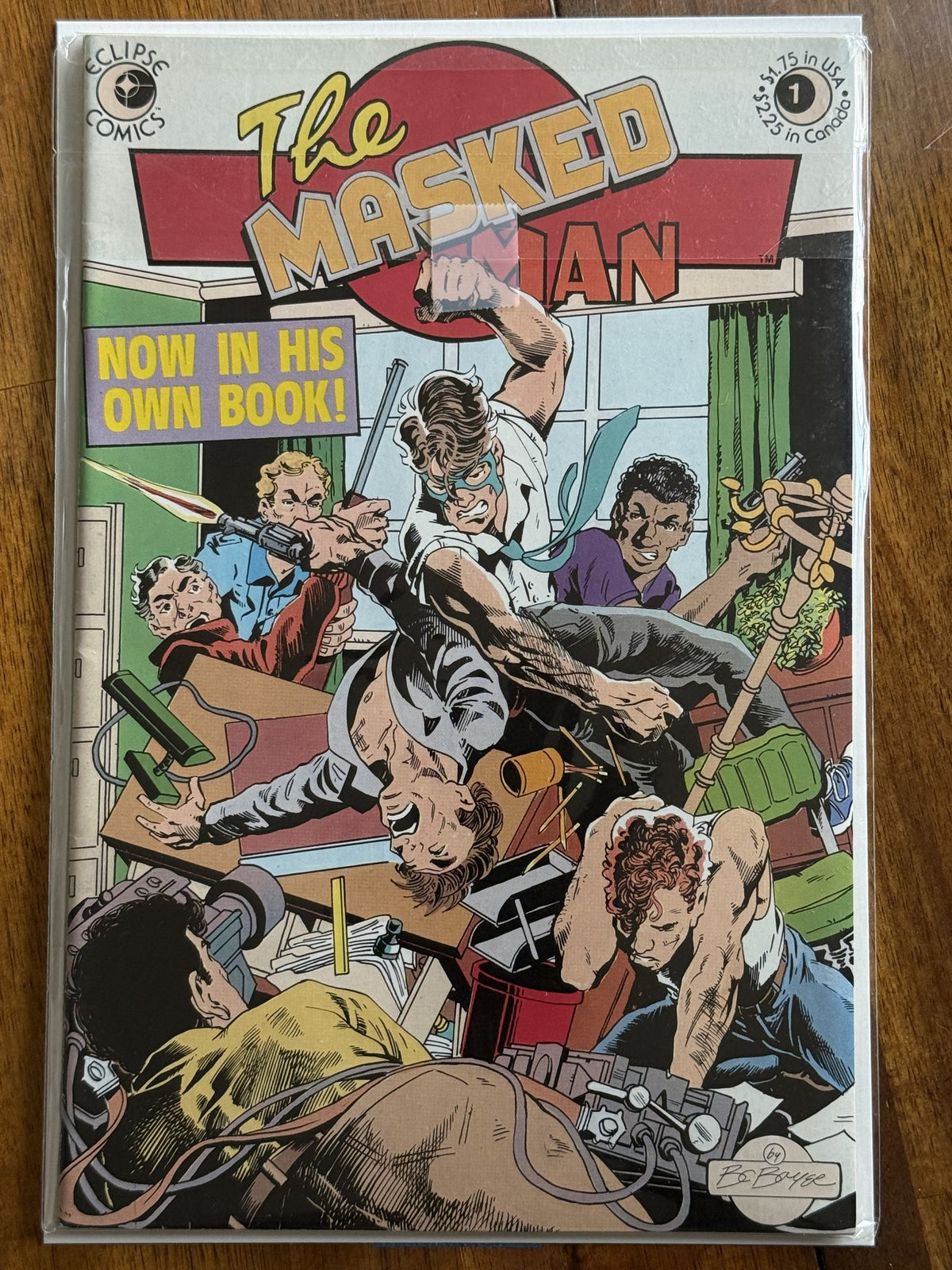 Masked Man #1-12 – Eclipse (1984) Full Series Set