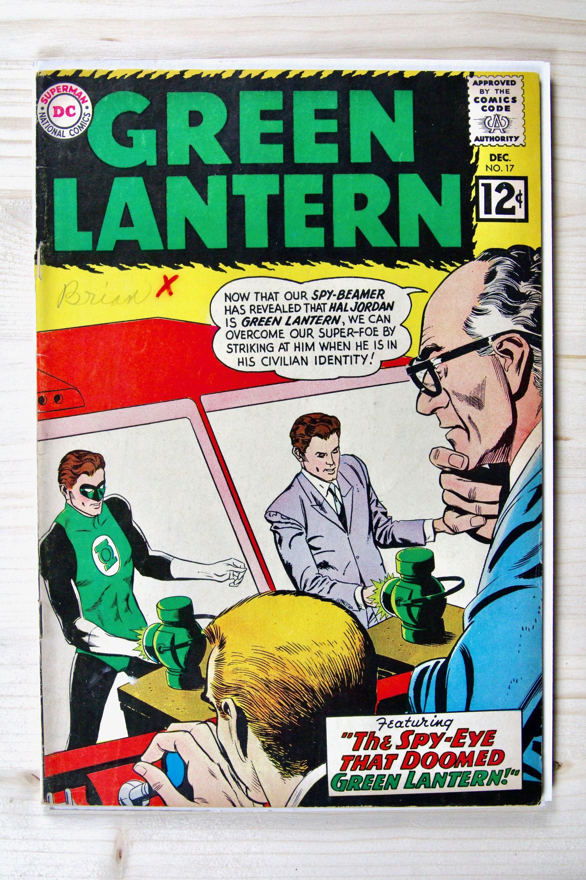 Green Lantern #17 – DC (1962) 3.5 VG-