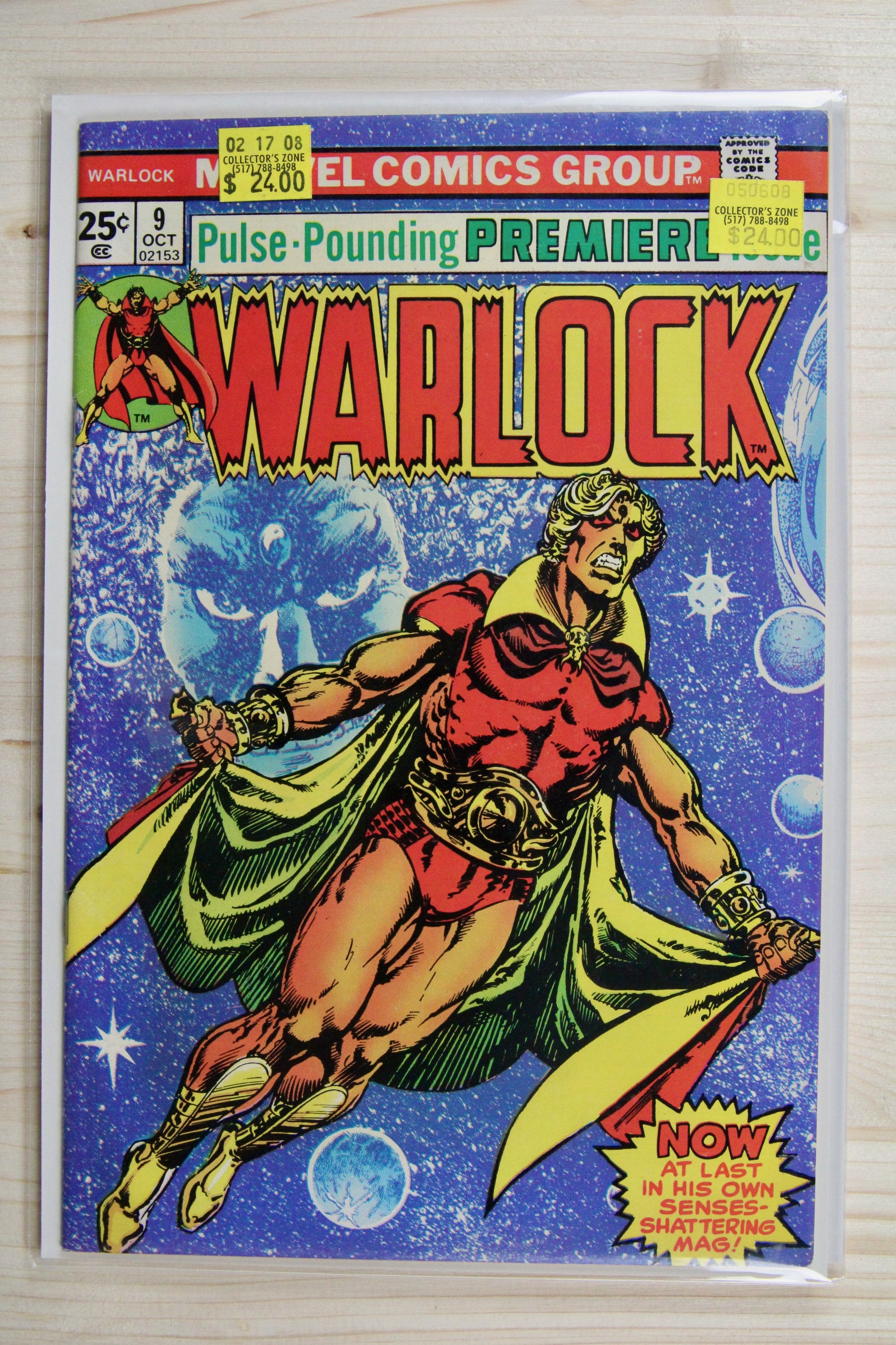 Warlock #9 – Marvel (1975) 8.5 VF+ Infinity Effect, Magus, Thanos