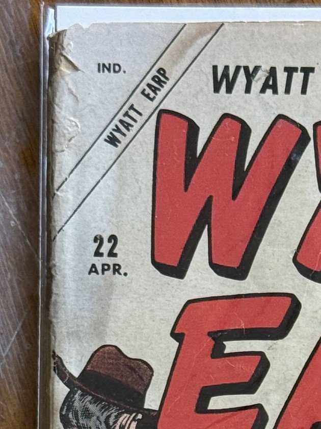 Wyatt Earp #22 – L. Miller & Son, Ltd (1957) 2.5 GD+