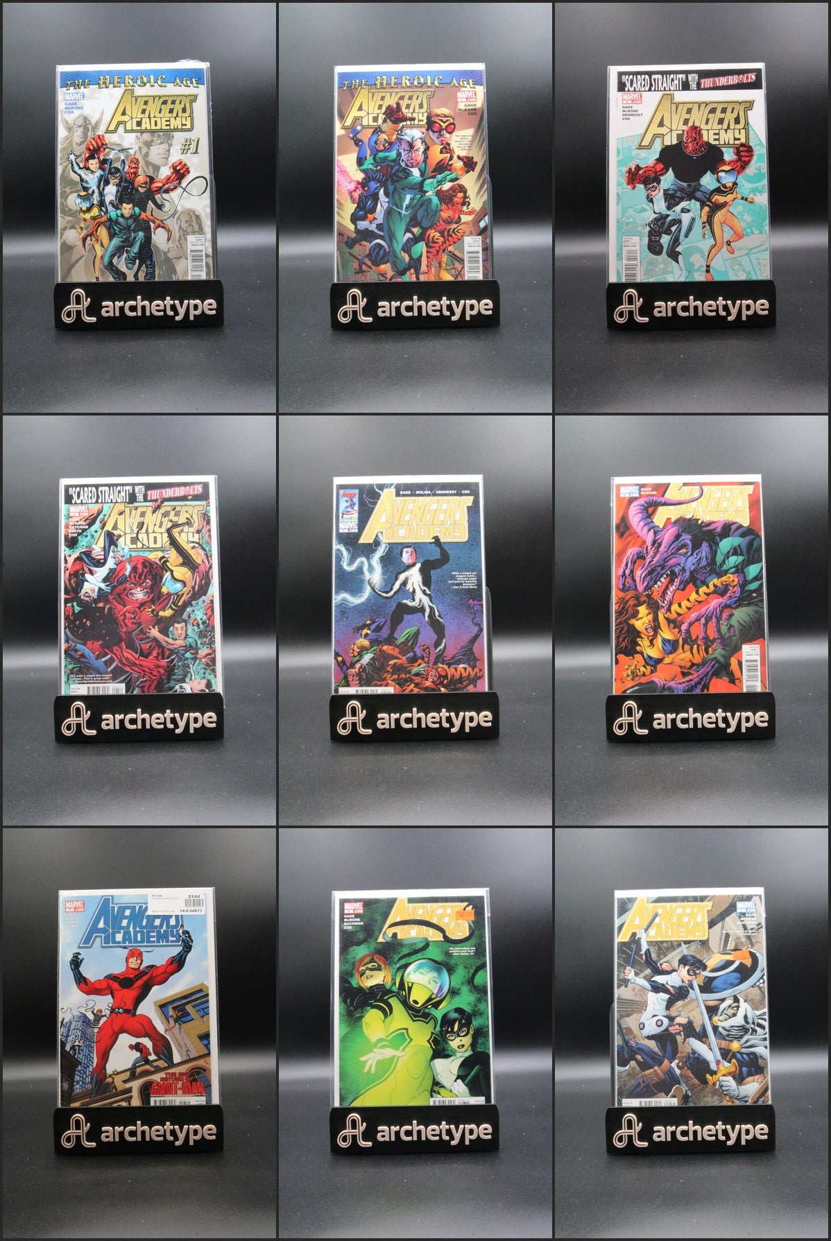 Avengers Academy #1-39 Set – Marvel (2010) Missing 1 Issue NM Avg