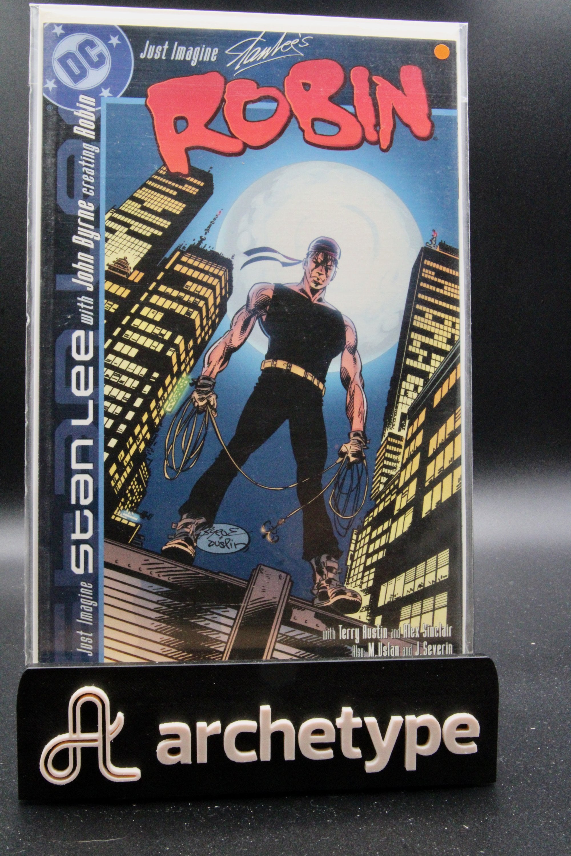 Just Imagine Stan Lee with John Byrne creating Robin – DC (2001)