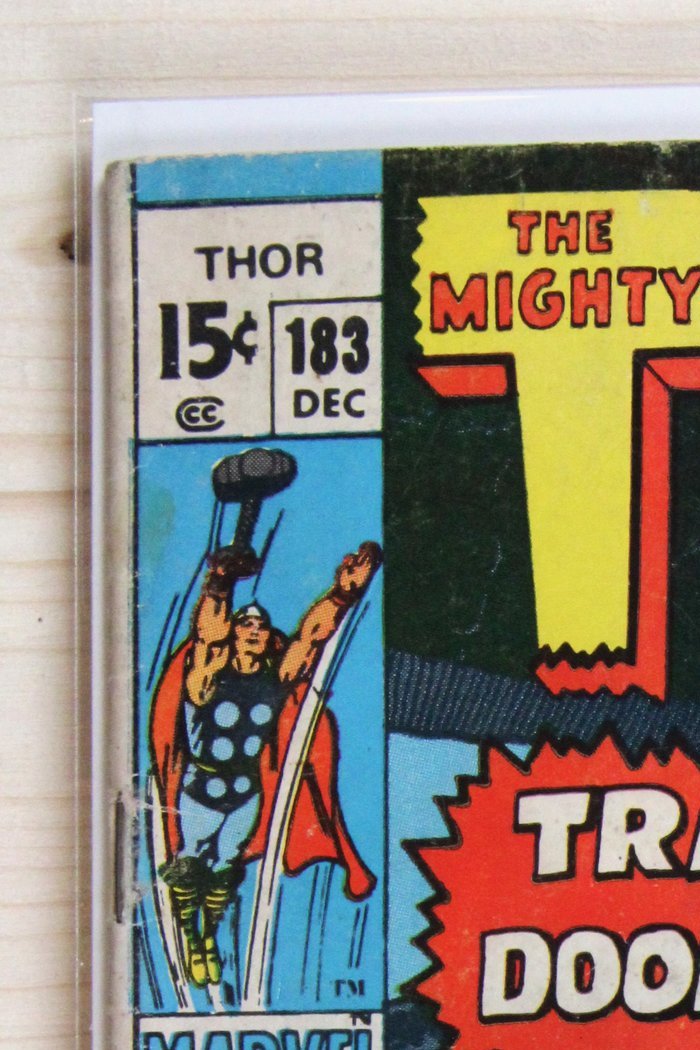 Thor #183 – Marvel (1970) 4.5 VG+ Joe Sinnott | Stan Lee story