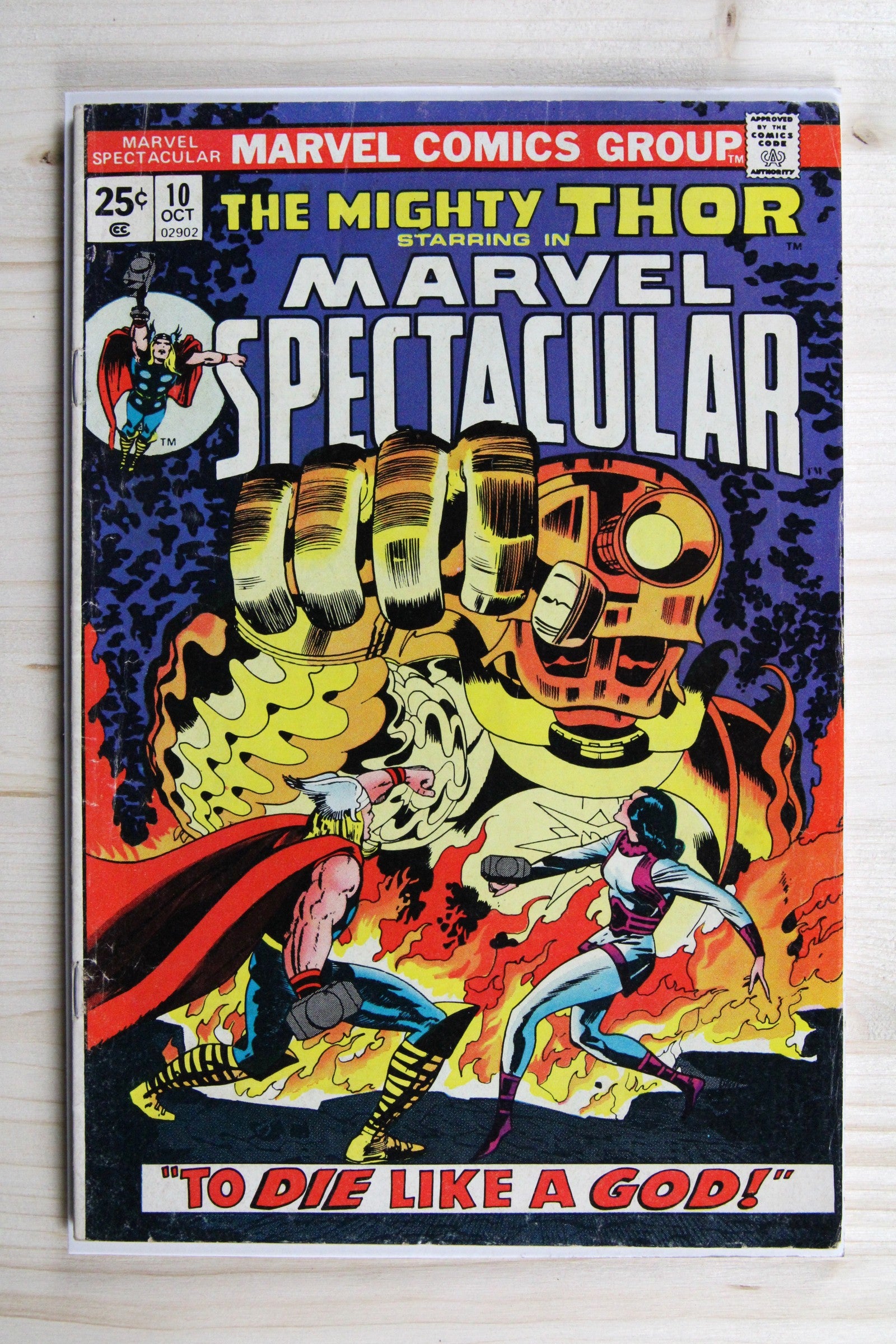 Marvel Spectacular #10 – Marvel (1974) 6.5 FN+ Jack Kirby art | Stan Lee story
