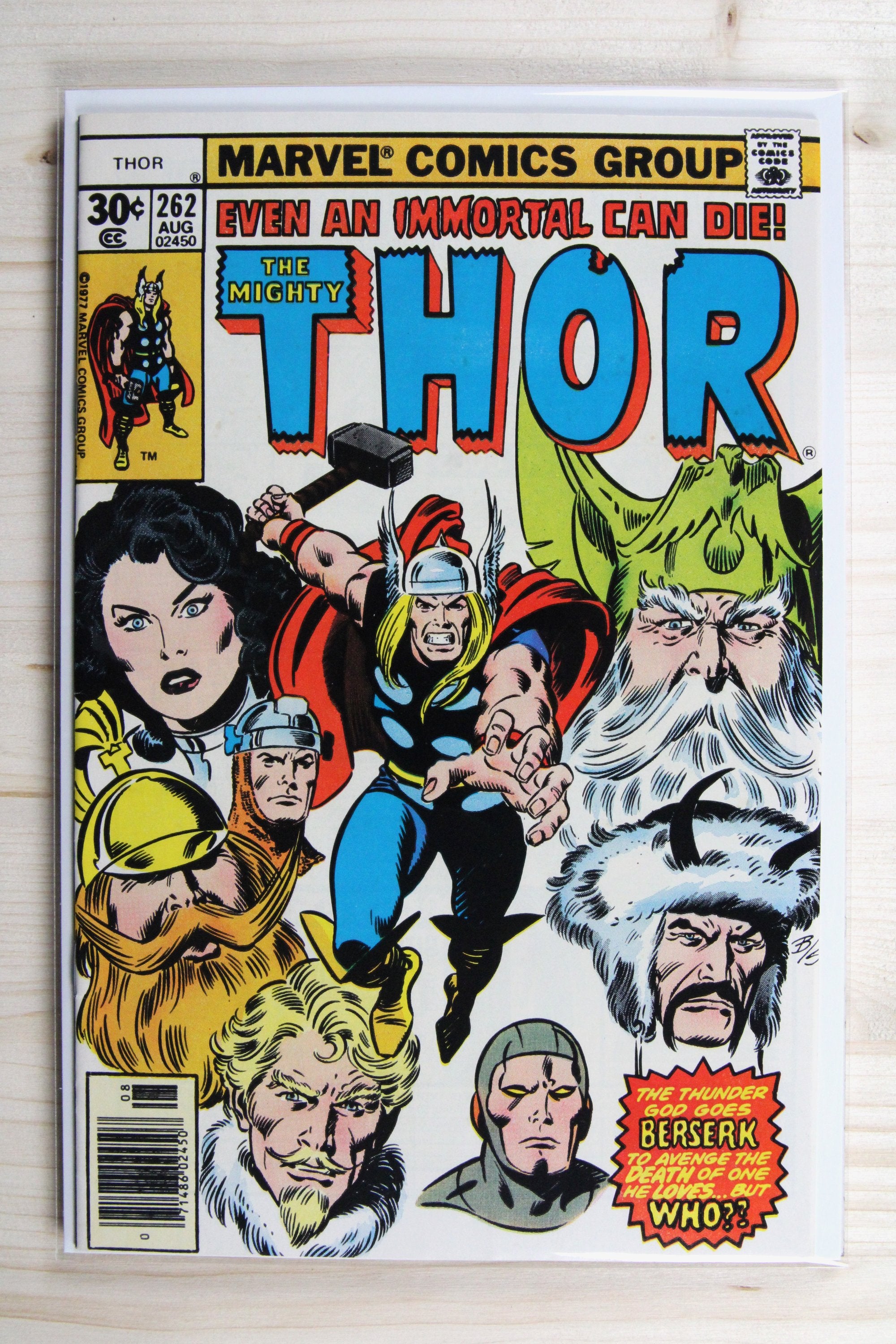 Thor #262 – Marvel (1977) 8.0 VF The Quest for Odin