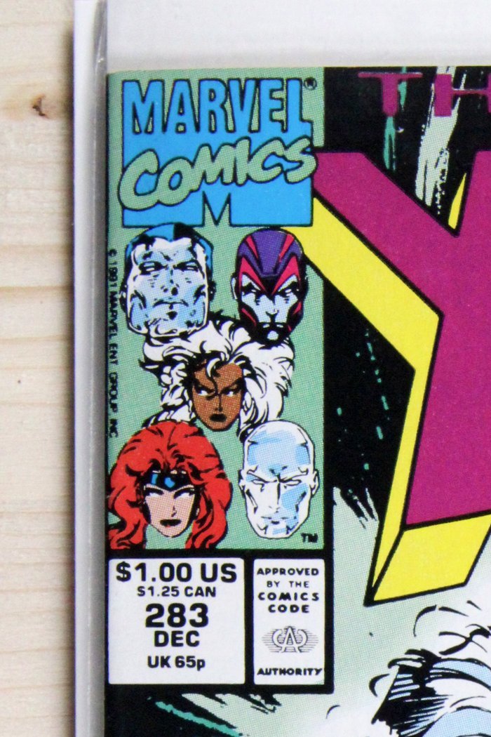 The Uncanny X-Men #283 – Marvel (1991) 9.0 VF/NM John Byrne story | Whilce Portacio story